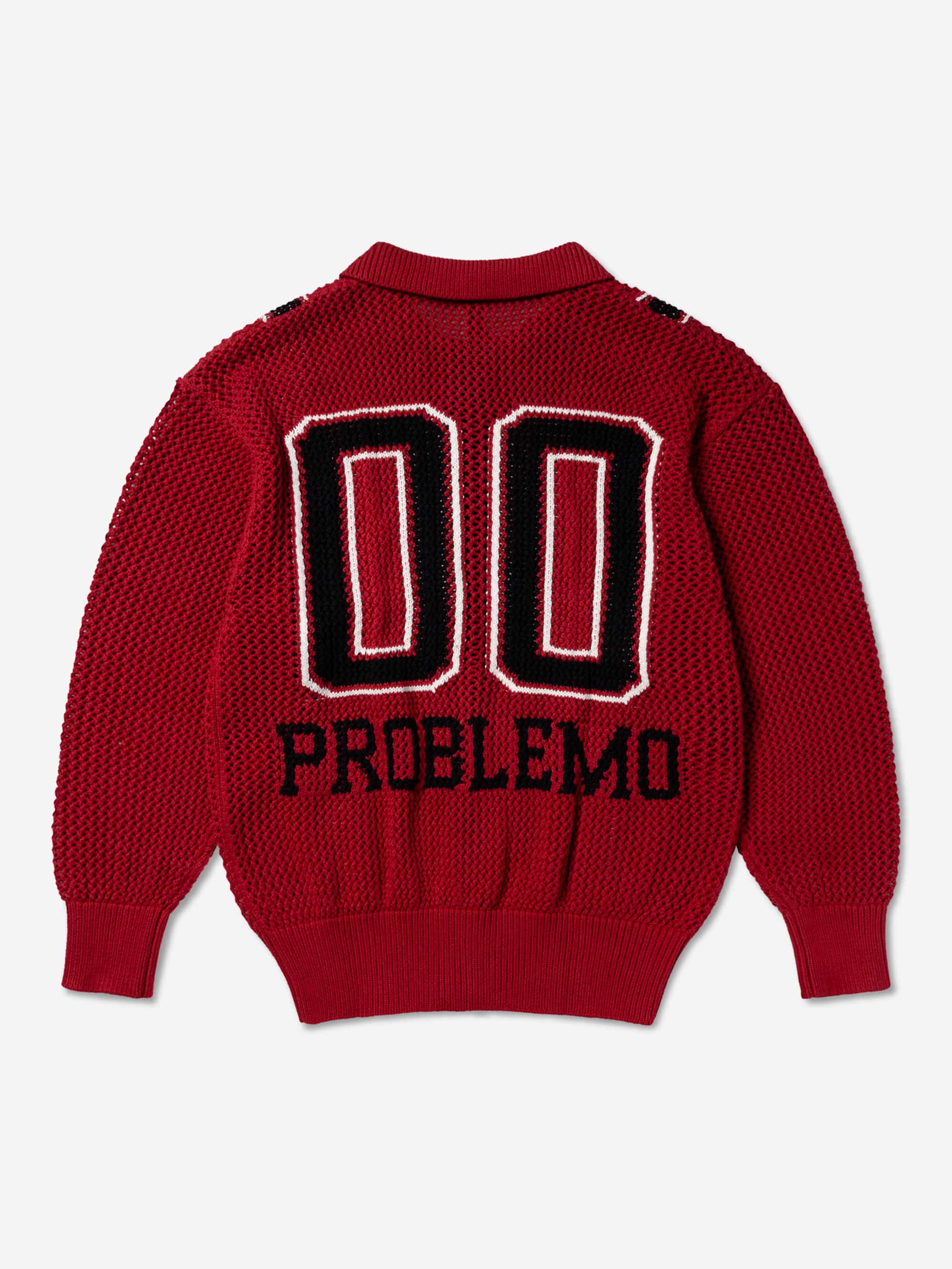 No Problemo NYP Sports Crochet Jumper W - Red - Image 5