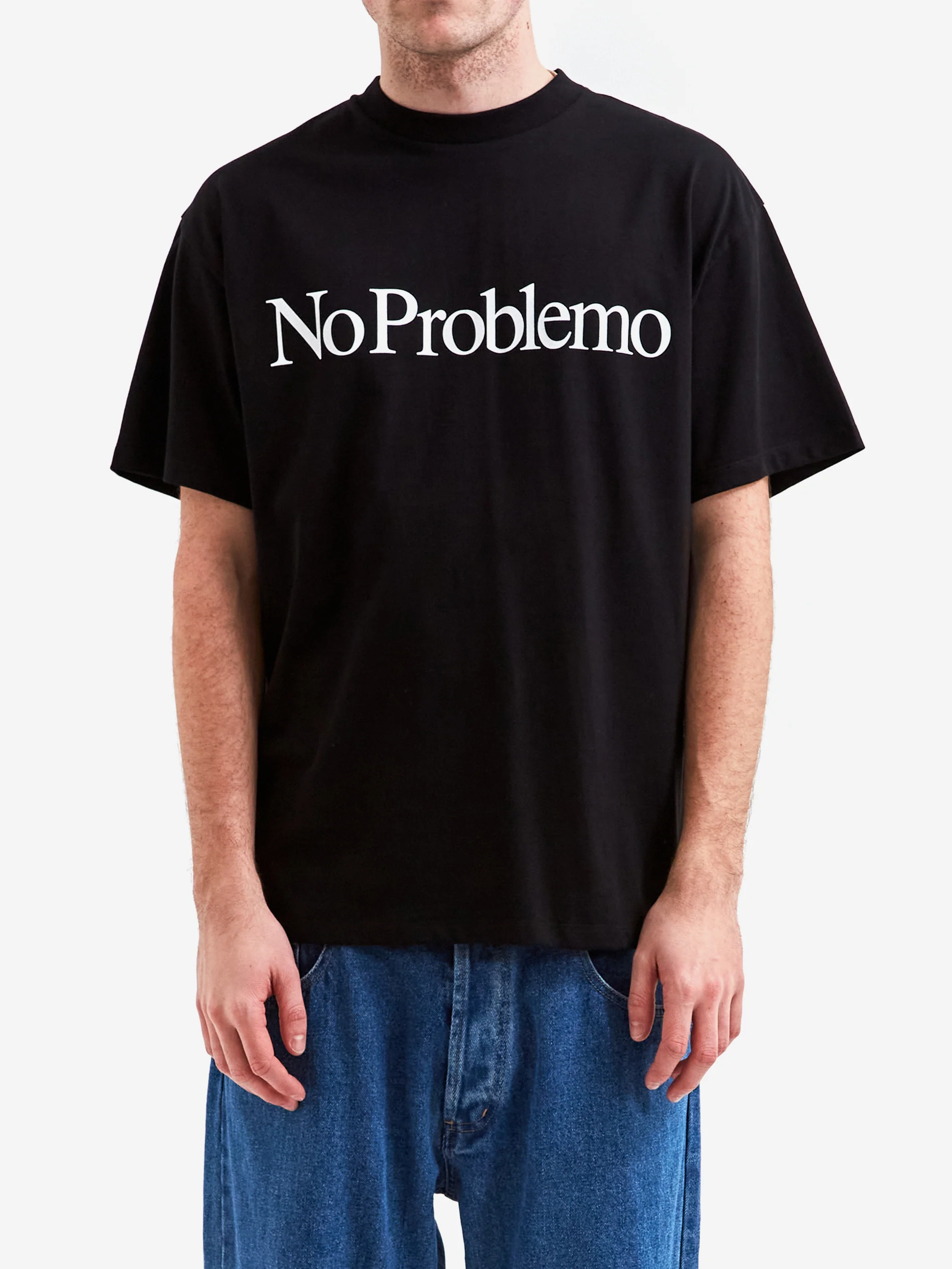 No Problemo Short Sleeve T-Shirt - Black - Image 2