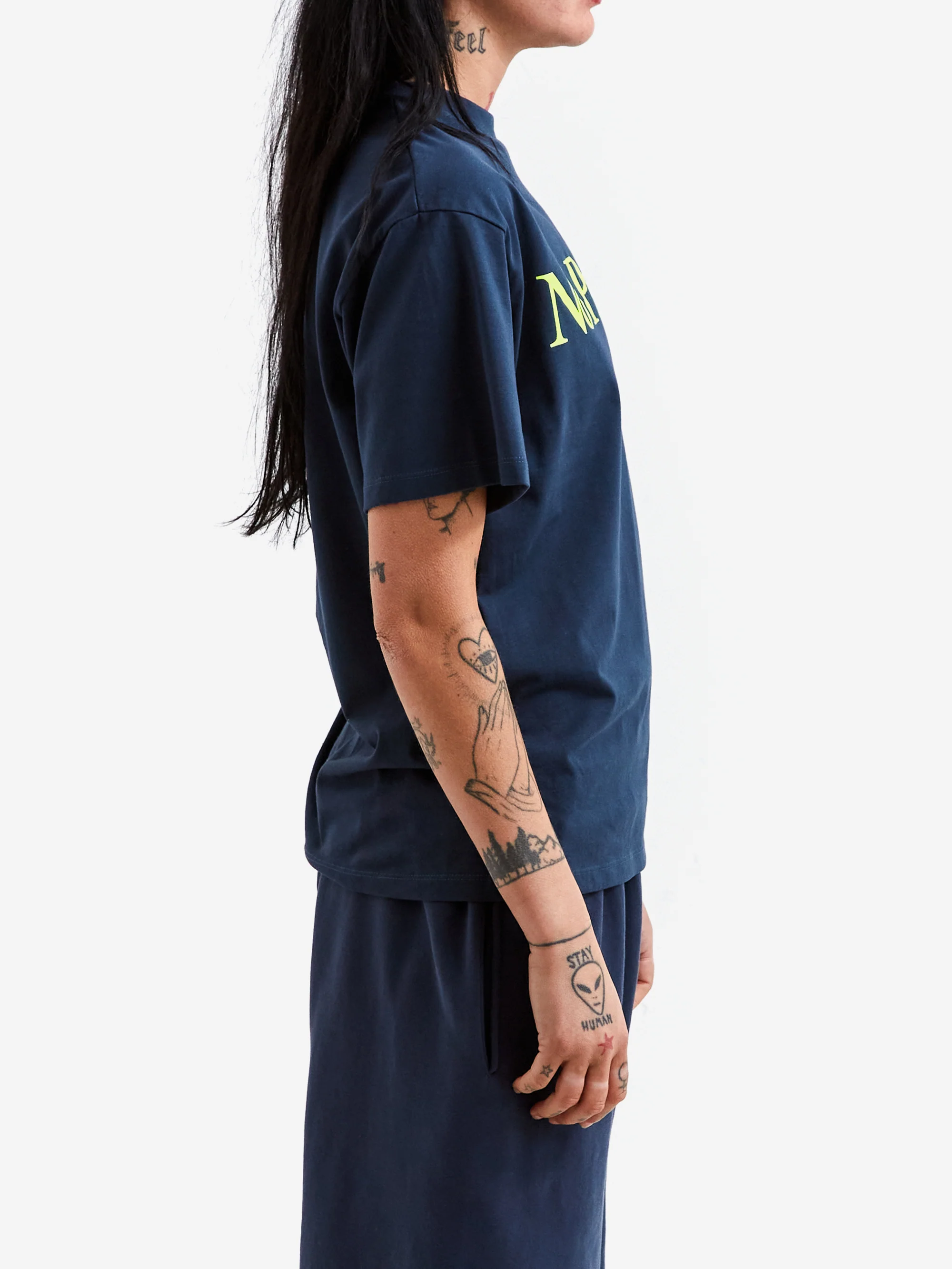 No Problemo Short Sleeve T Shirt W - Navy - Image 2