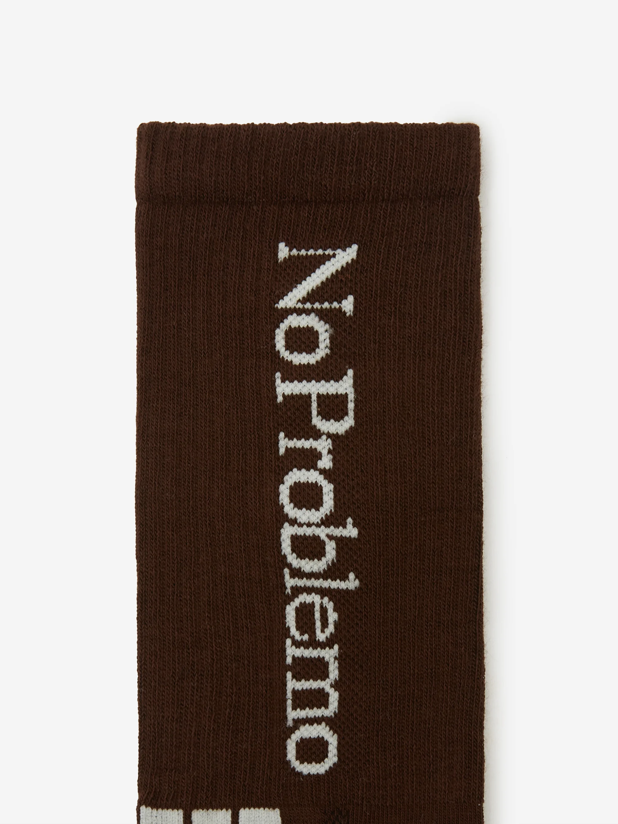 No Problemo Sock - Brown - Image 2