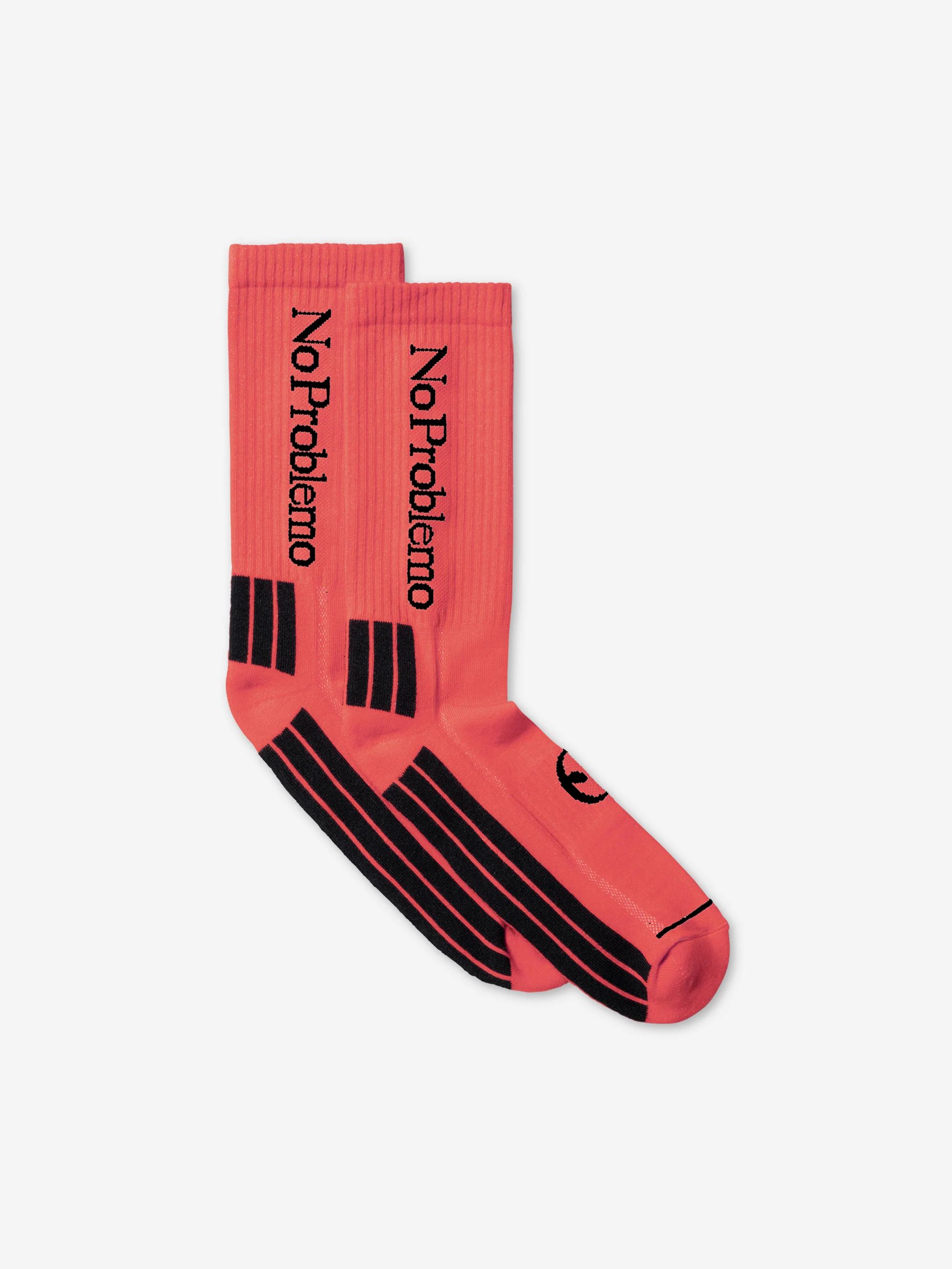 No Problemo Sock - Coral