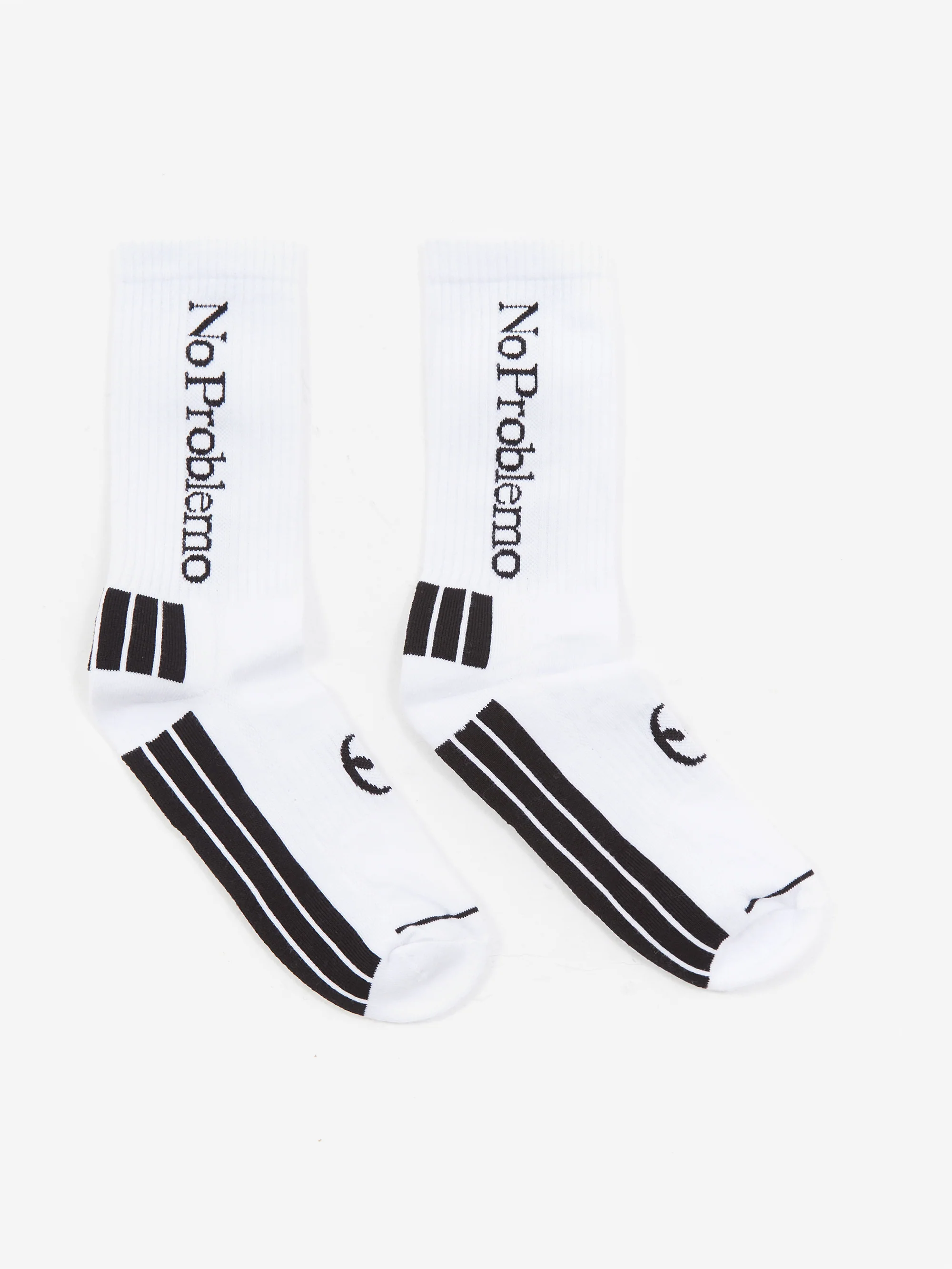 No Problemo Socks W - White