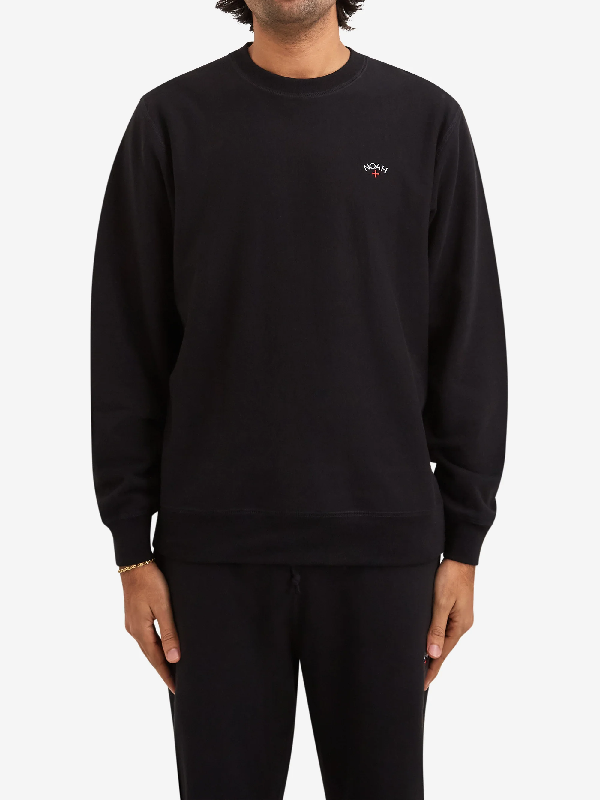 Noah Classic Crewneck - Black - Image 2
