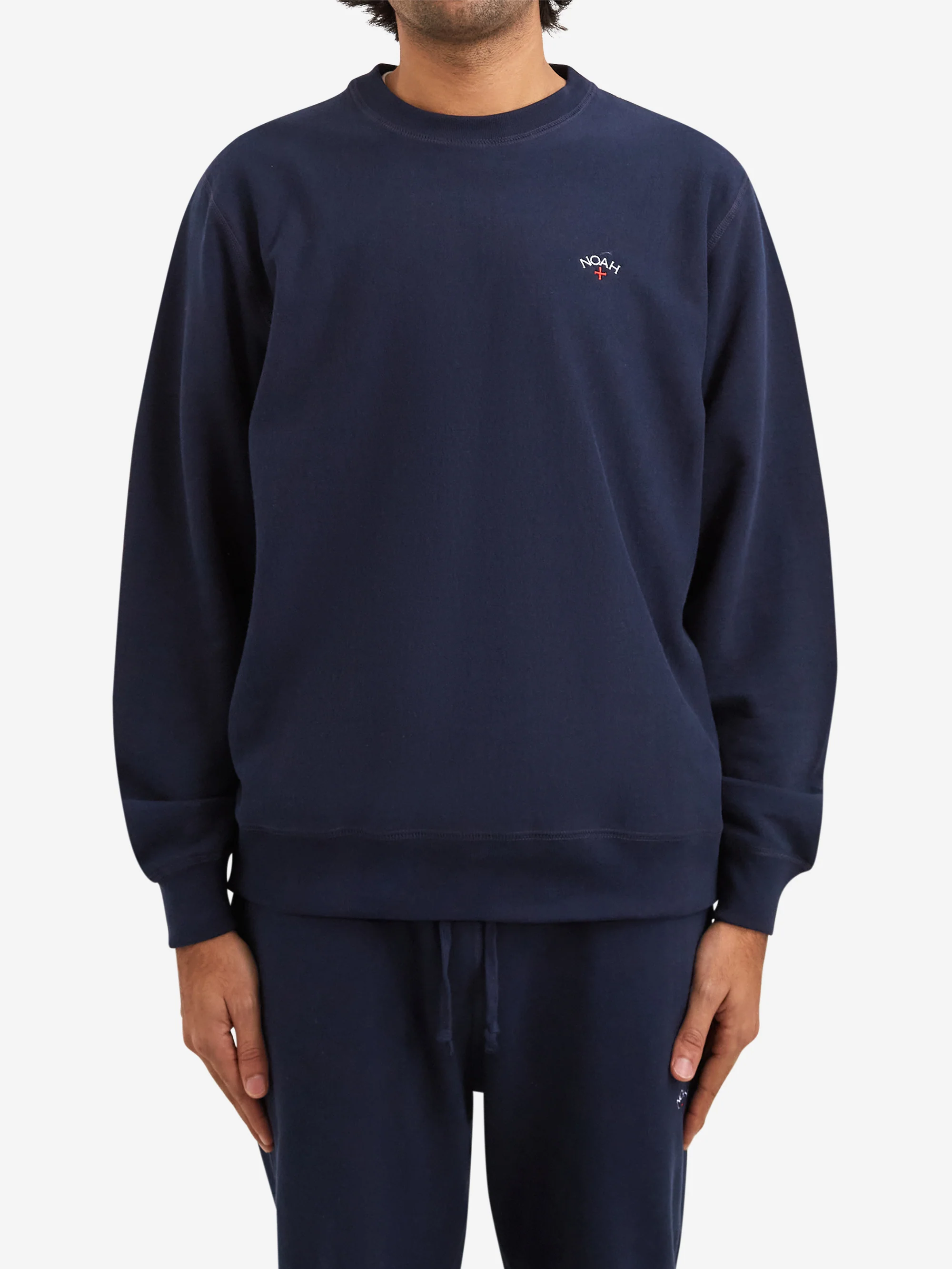 Noah Classic Crewneck - Navy - Image 2