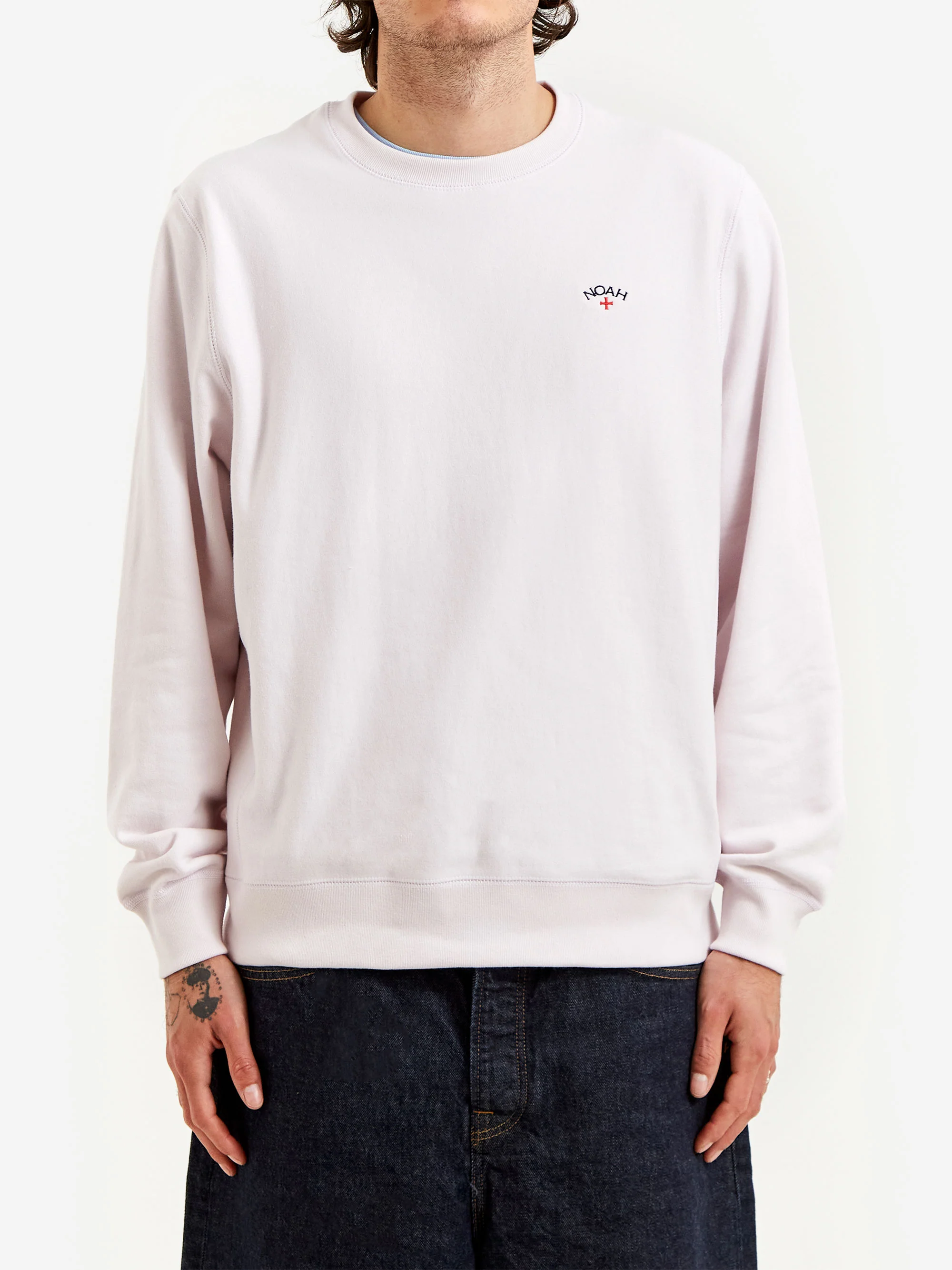 Noah Classic Crewneck - Pink - Image 2
