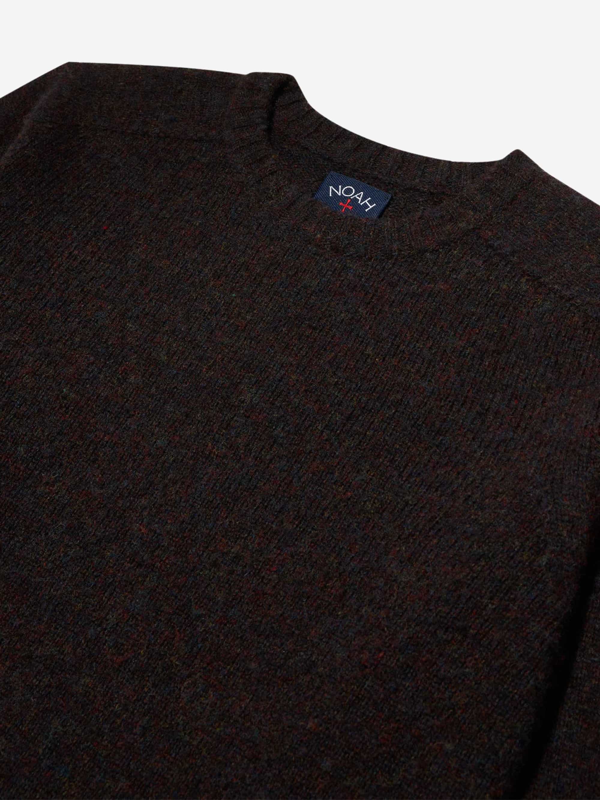 Noah Classic Shetland Sweater - Midnight - Image 3