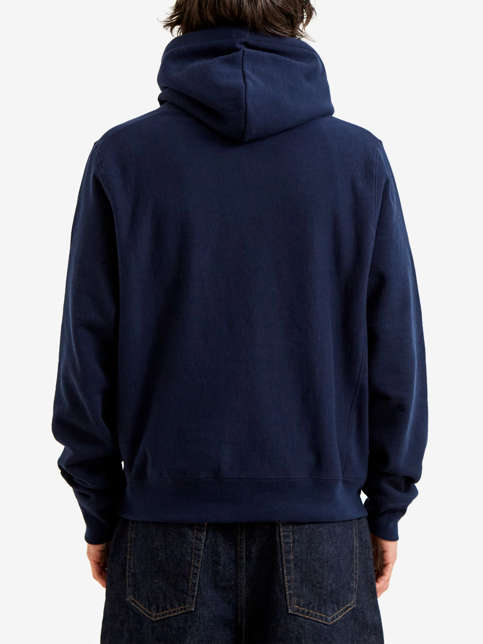 Noah Core Logo Hoodie - Navy - Image 5