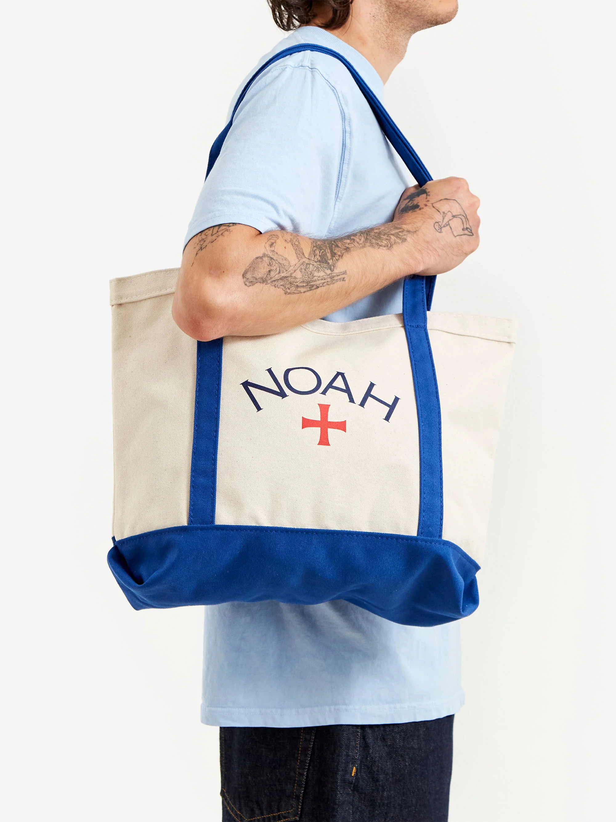 Noah Core Logo Tote - Royal - Image 2