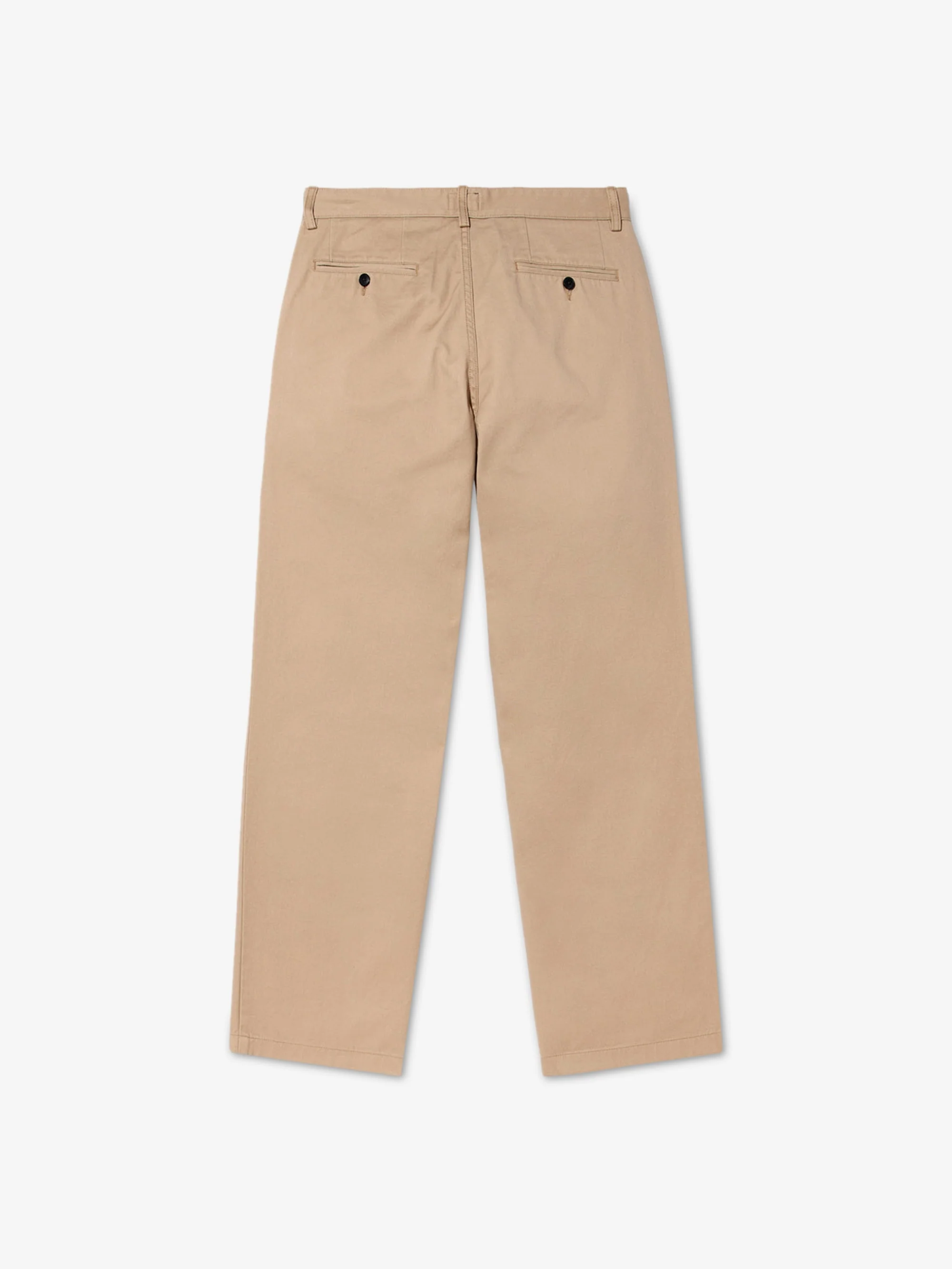 Noah Twill Double-Pleat Pant - Sand - Image 2