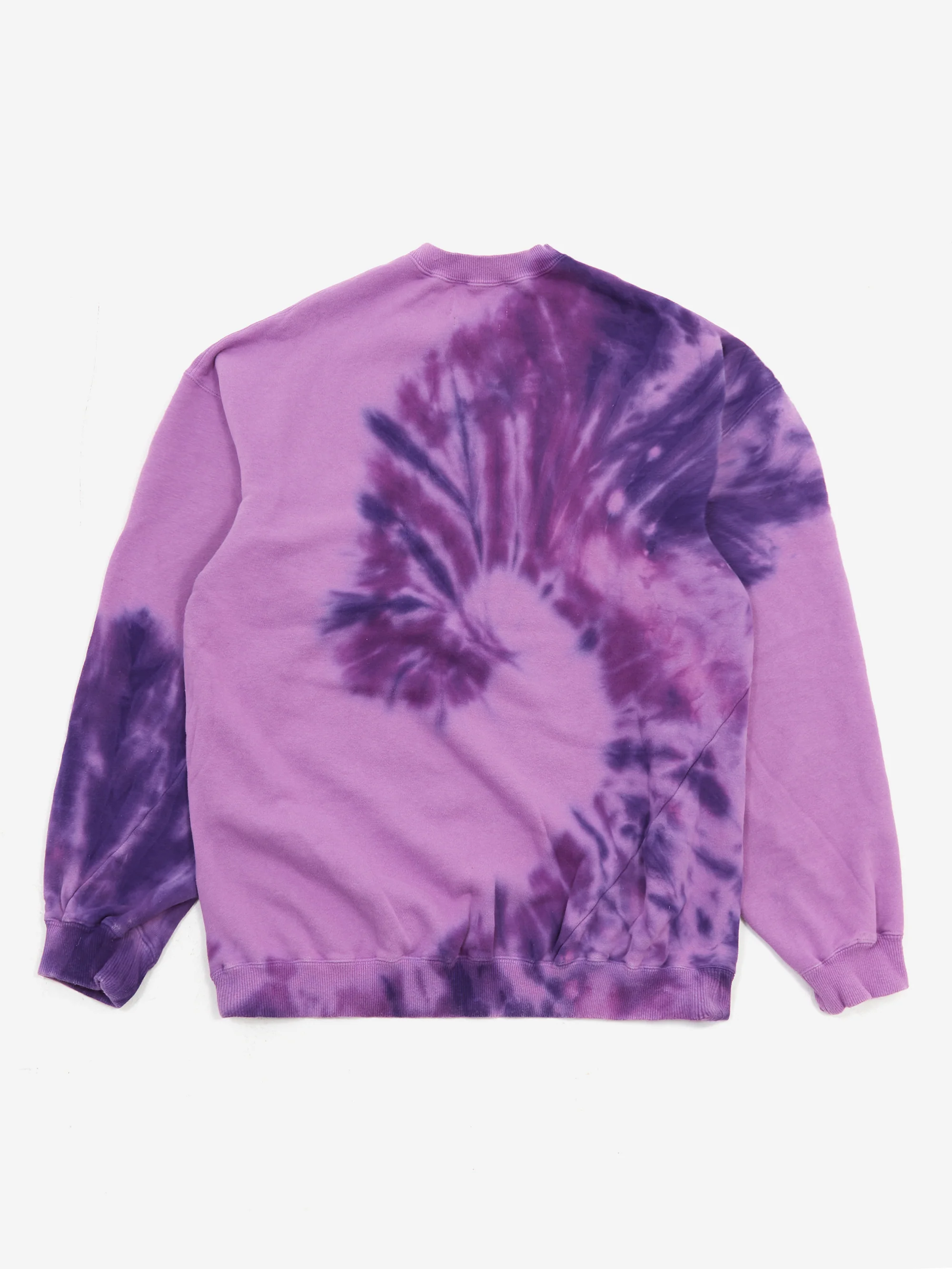 NÒMARYTHM TEXTILE Hand Dyed Twist Sweat - Purple - Image 4