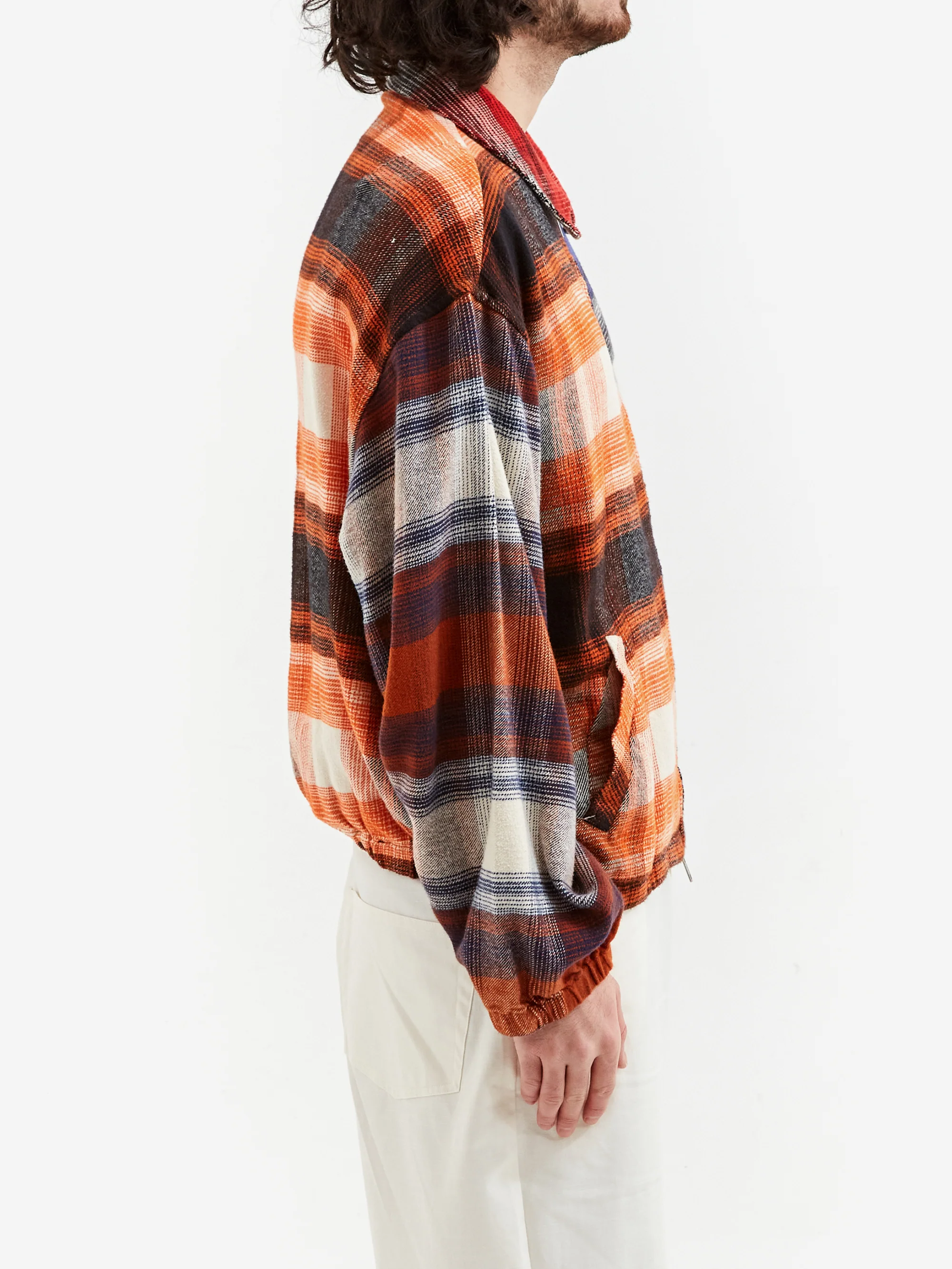 NÒMARYTHM TEXTILE Ombre Plaid Blouson - Multi - Image 5