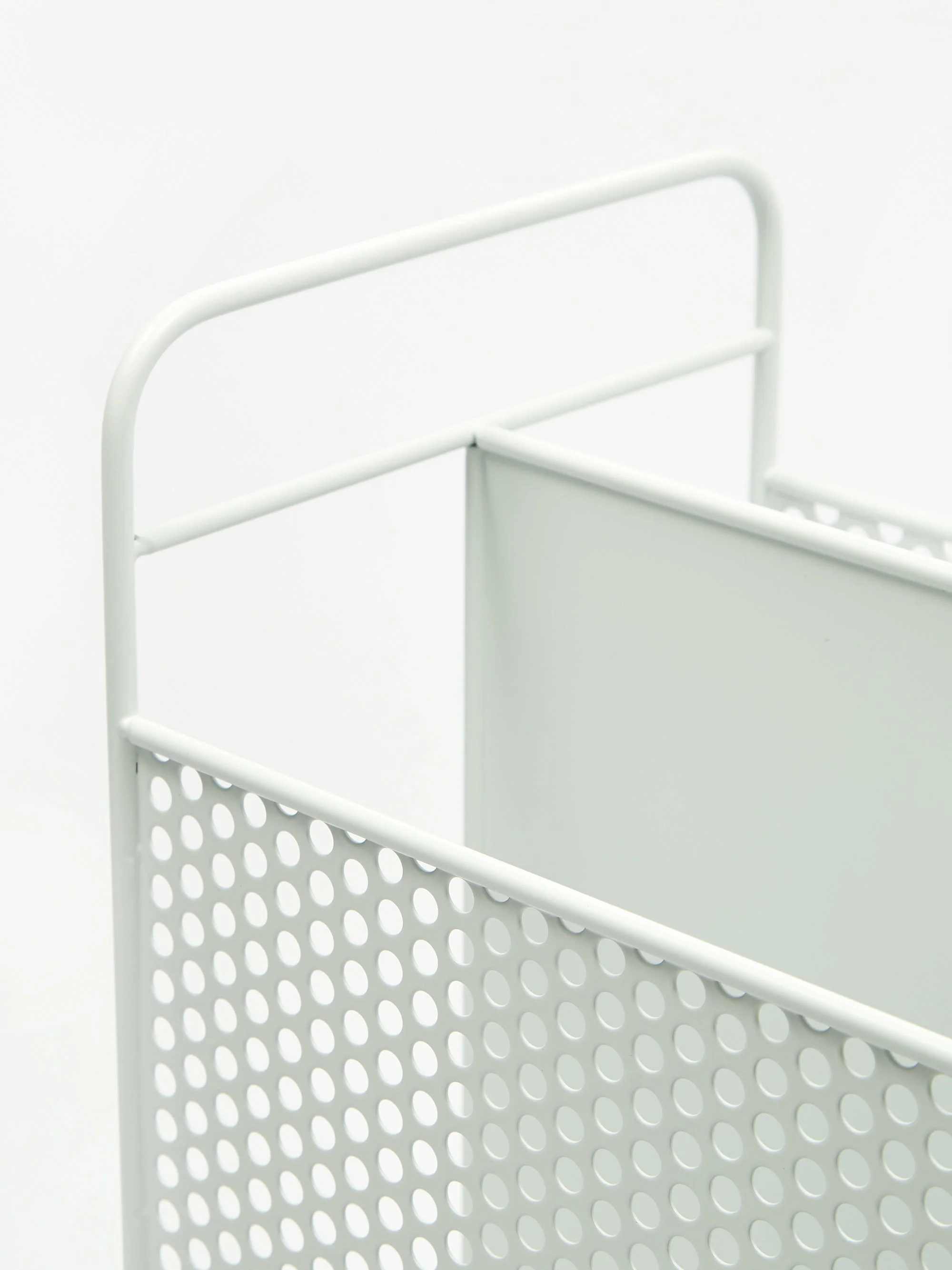 Normann Copenhagen Analog Magazine Rack - White White One Size Core - Image 4