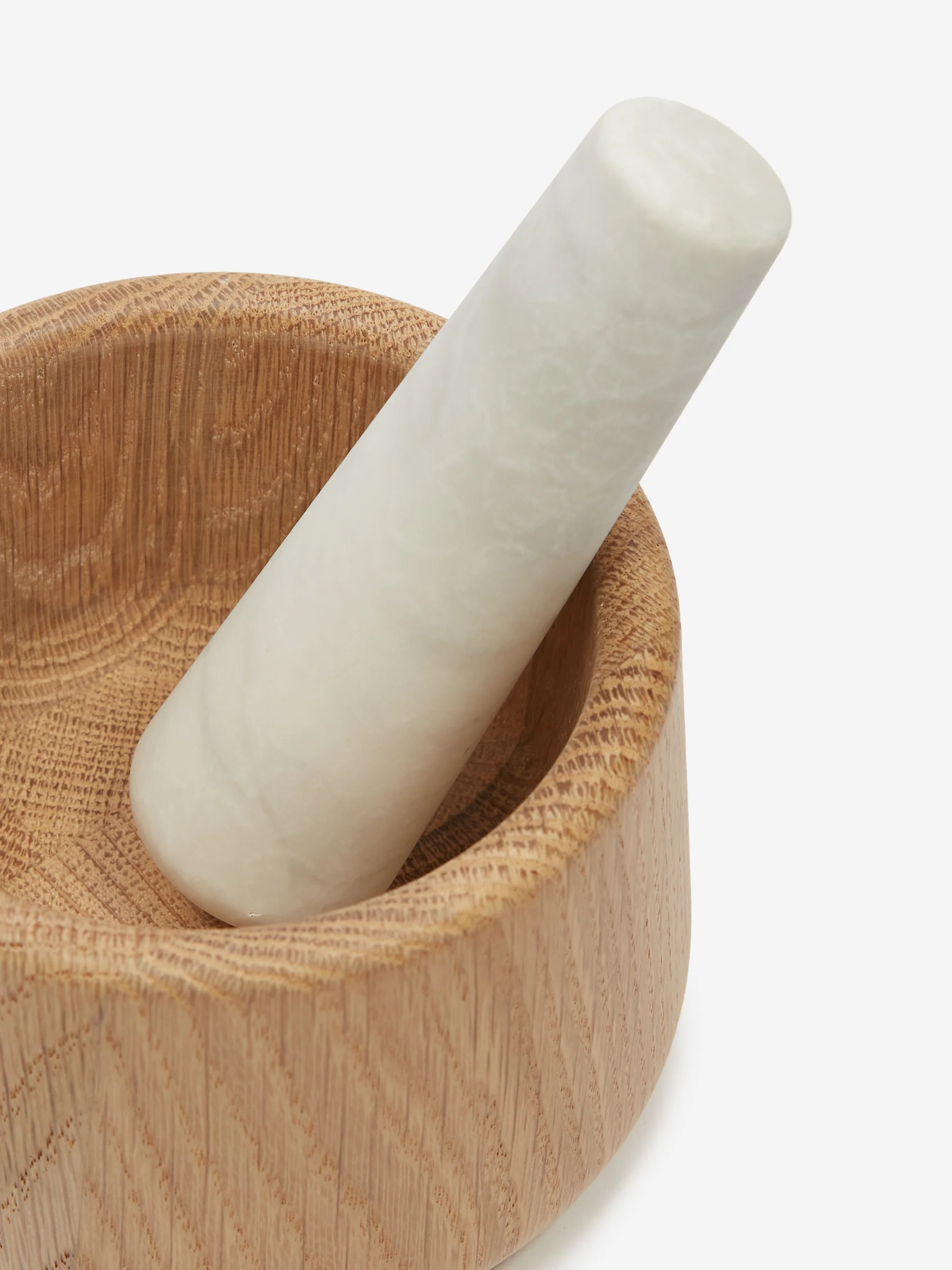 Normann Copenhagen Craft Mortar & Pestle - White - Image 2