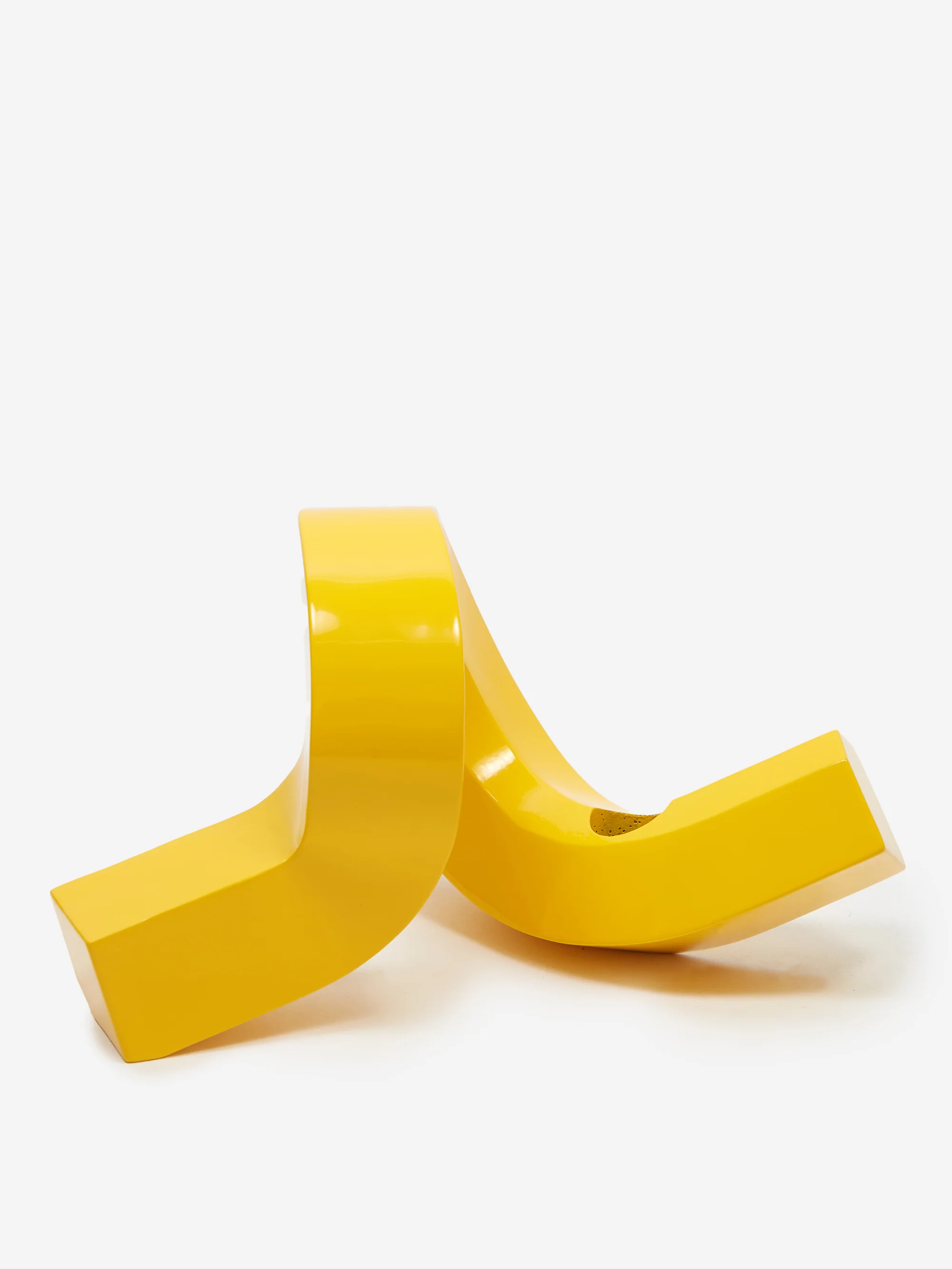 Normann Copenhagen Crooked Candlestick One - Yellow