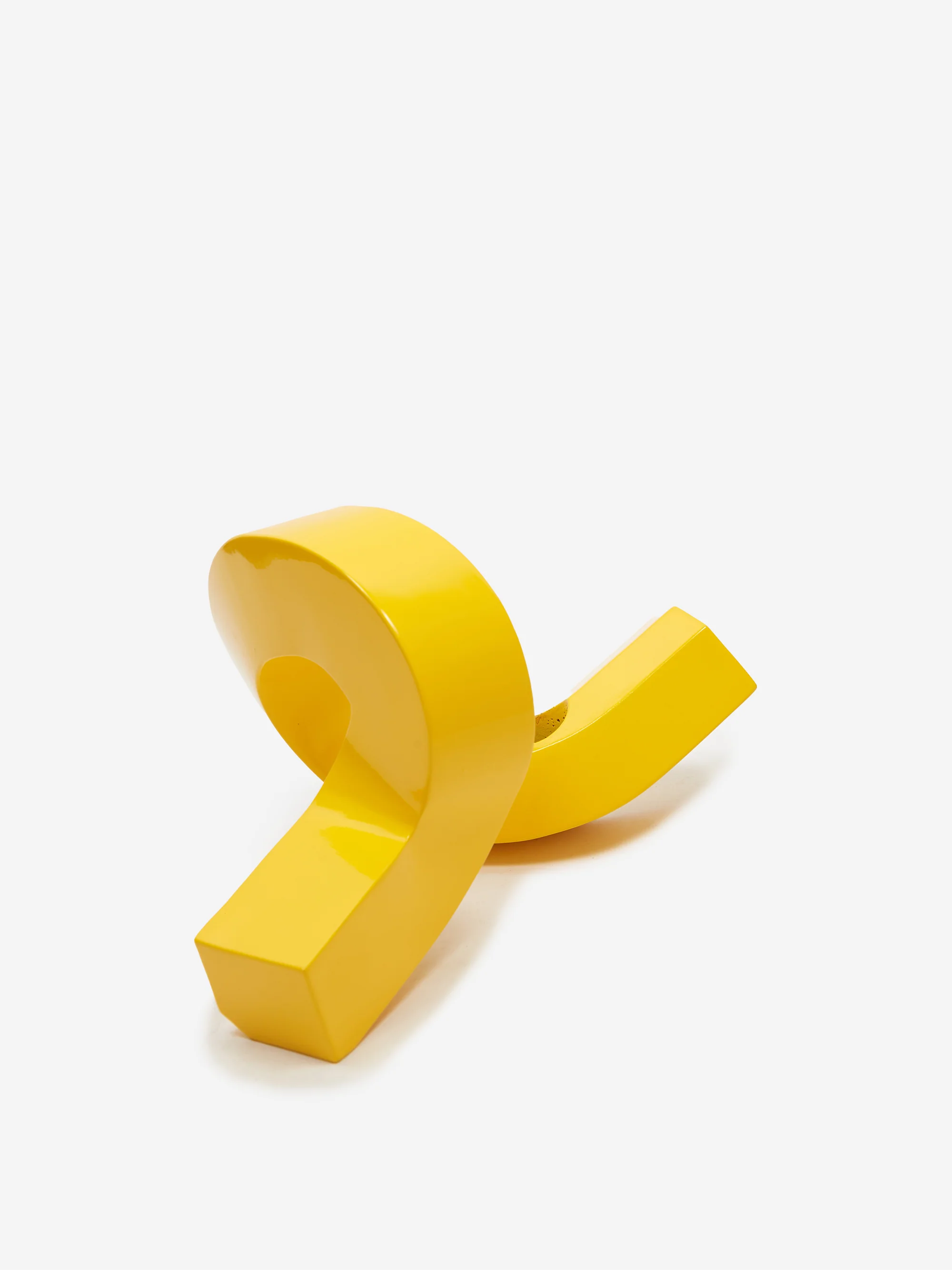 Normann Copenhagen Crooked Candlestick One - Yellow - Image 3