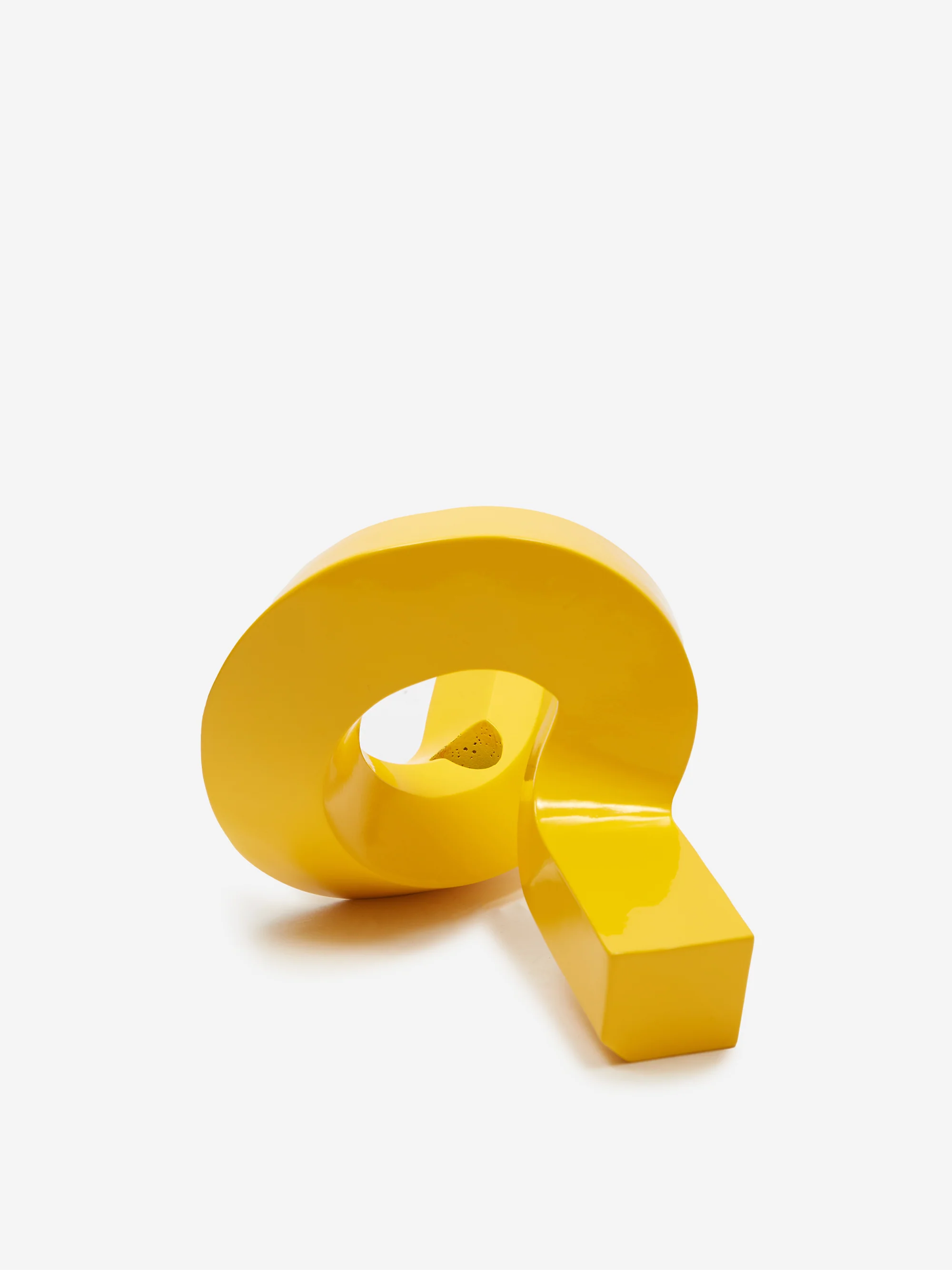 Normann Copenhagen Crooked Candlestick One - Yellow - Image 4