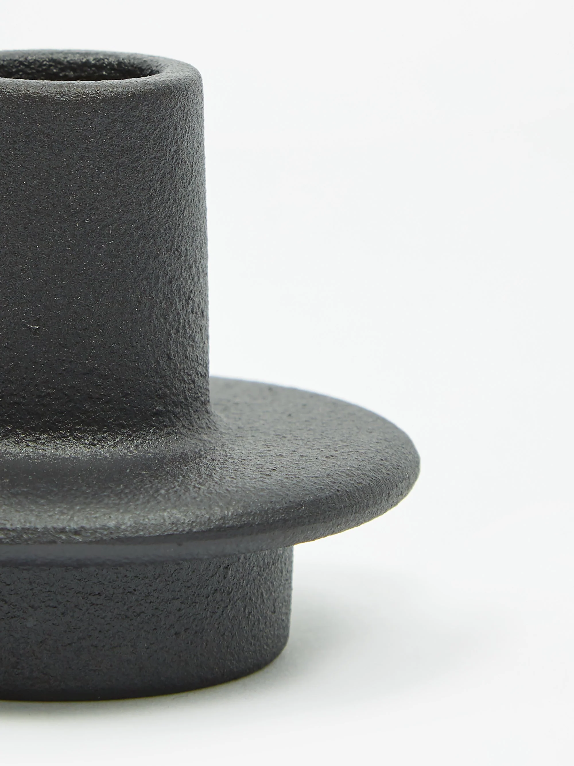 Normann Copenhagen Heima Candlestick Holder - Black Black One Size Core - Image 3
