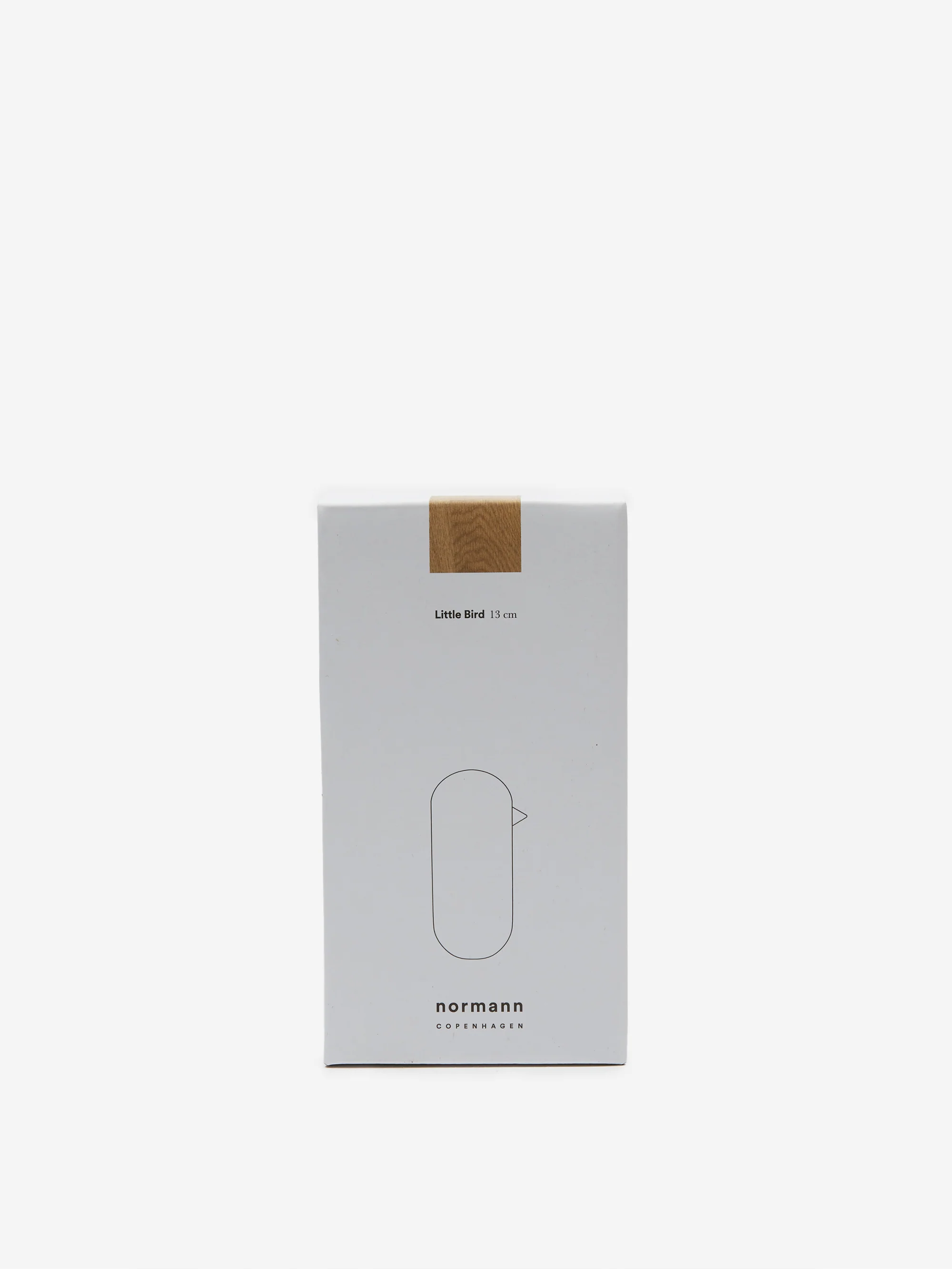 Normann Copenhagen Little Bird 13.5cm - Oak - Image 4