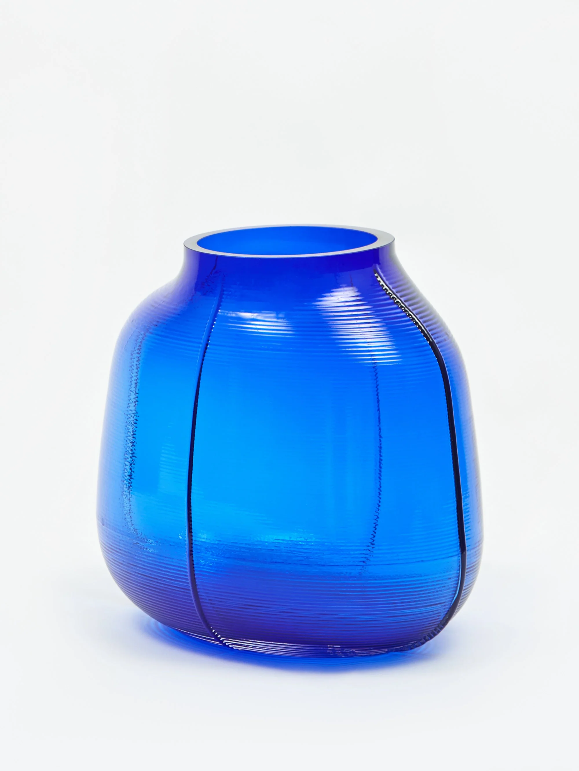 Normann Copenhagen Step Vase - Blue Blue One Size Core - Image 3