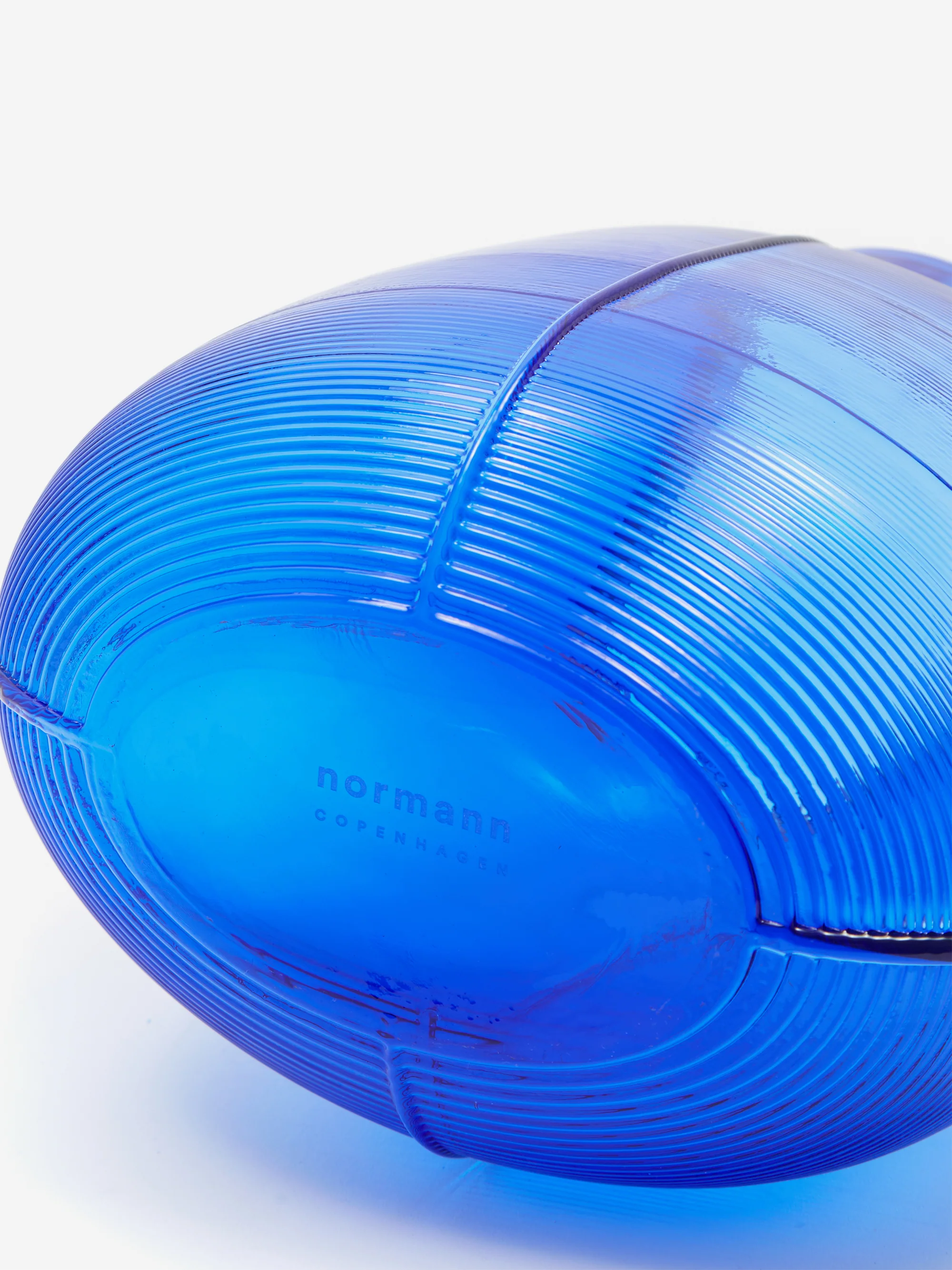 Normann Copenhagen Step Vase H23 cm - Blue - Image 5