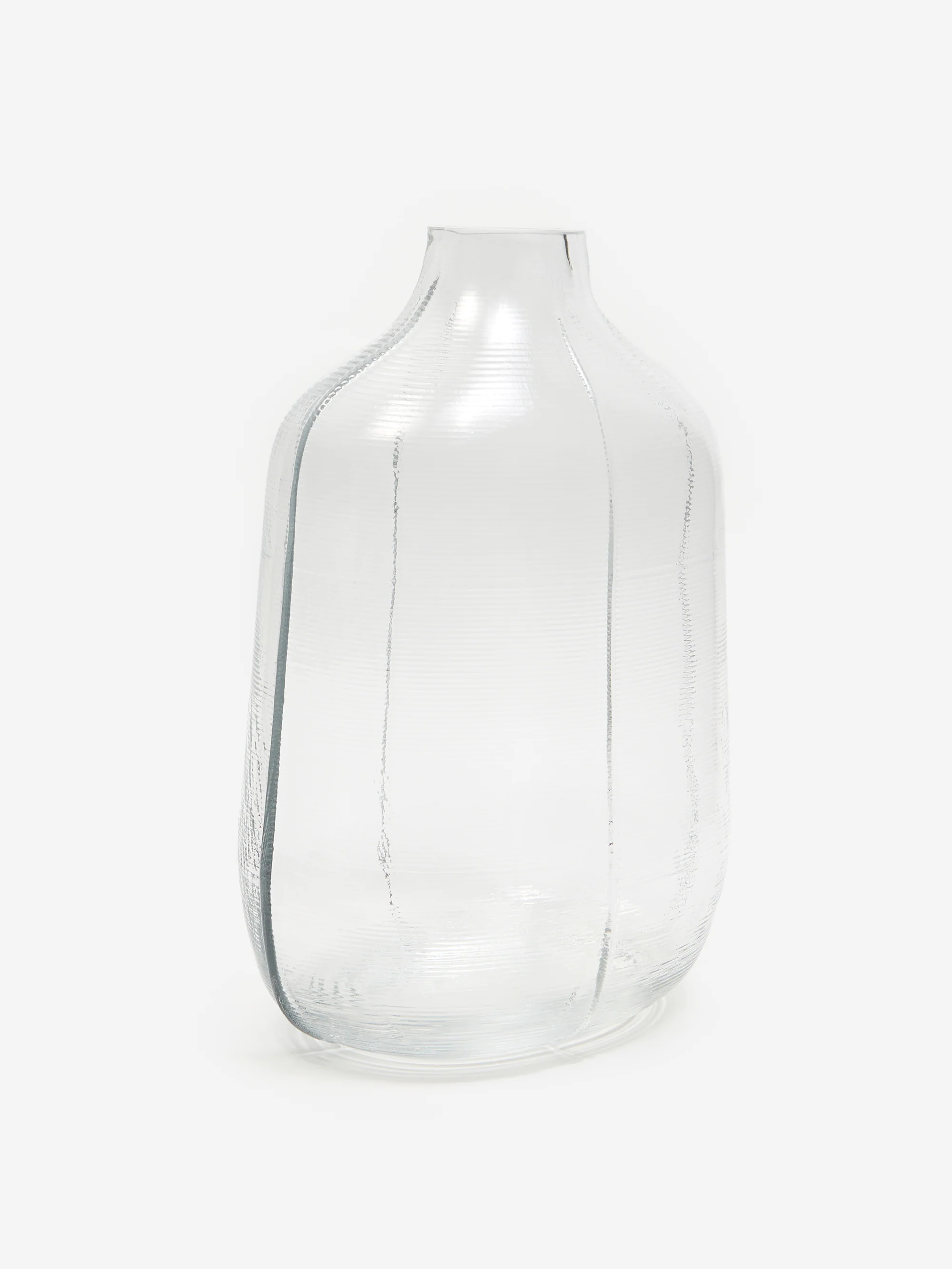 Normann Copenhagen Step Vase H31 cm - Clear