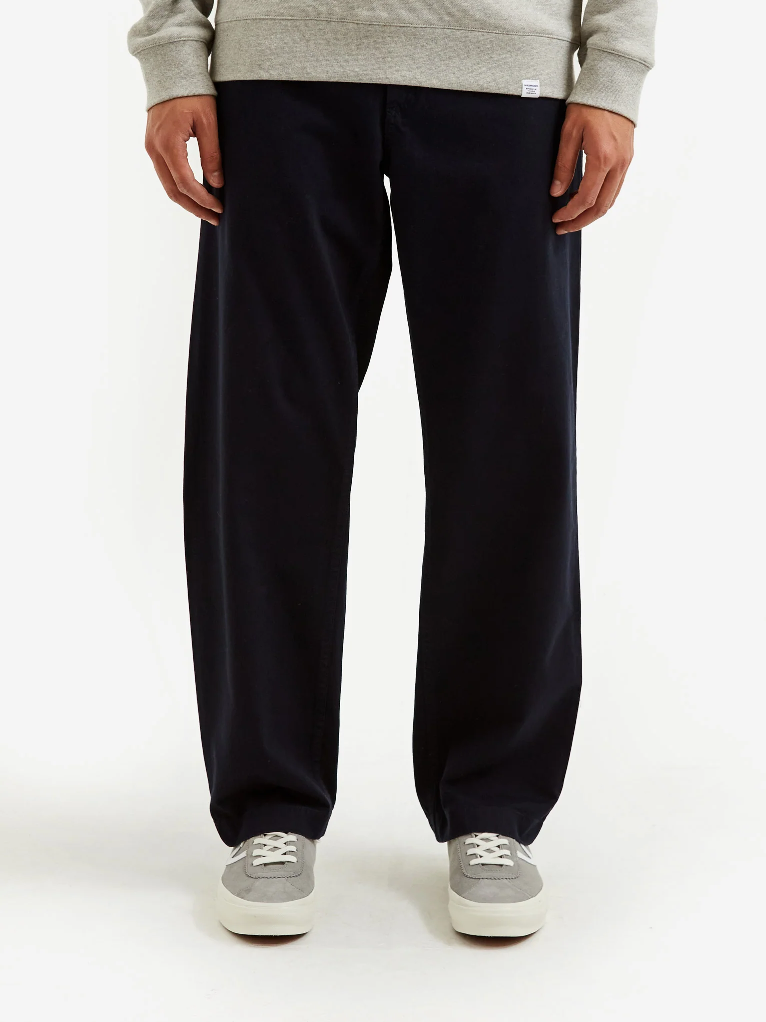 Norse Projects Lukas Heavy Trouser - Dark Navy - Image 2
