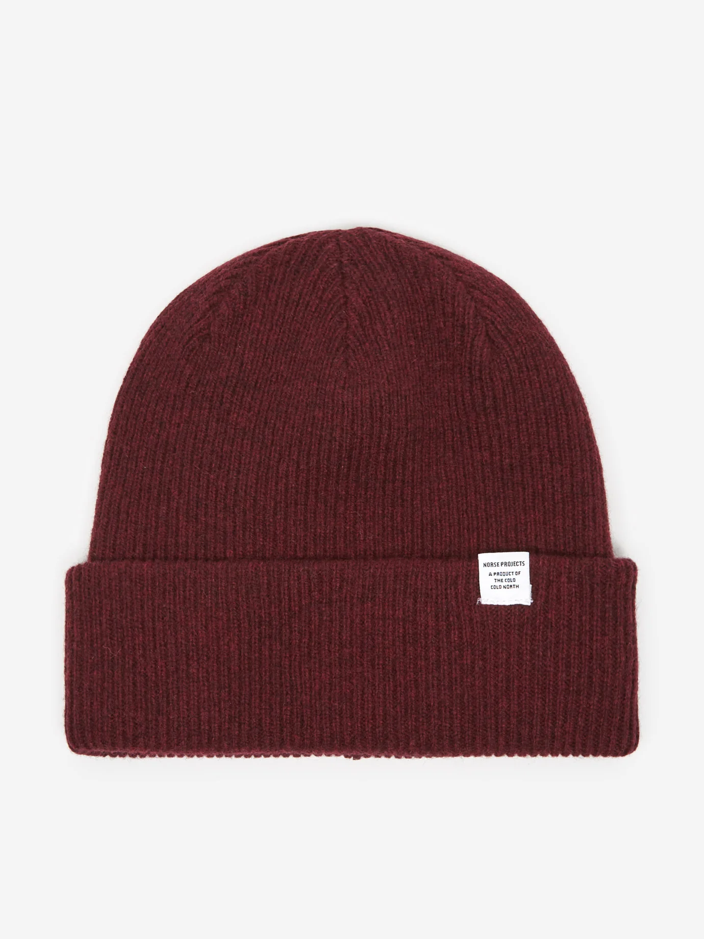 Norse Projects Norse Beanie - Burgundy