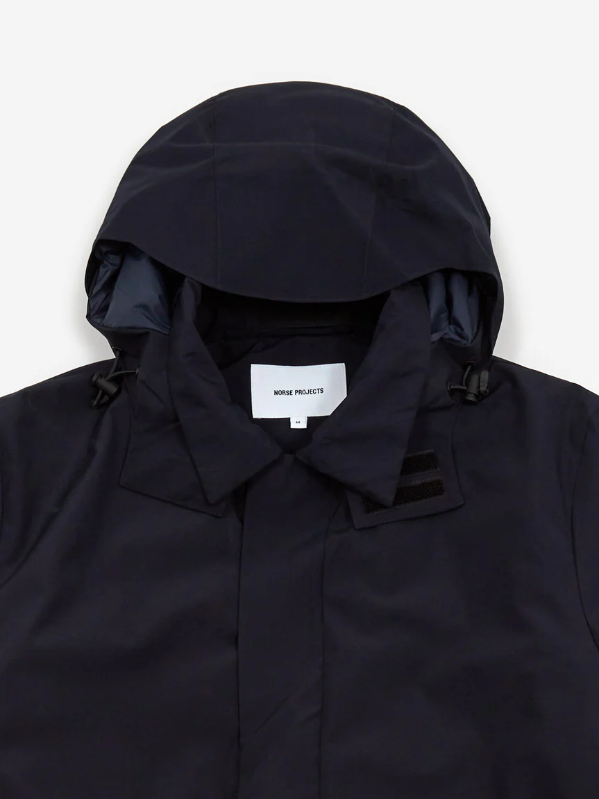 Norse Projects Thor Gore-Tex Infinium 2.0 Jacket - Dark Navy - Image 2