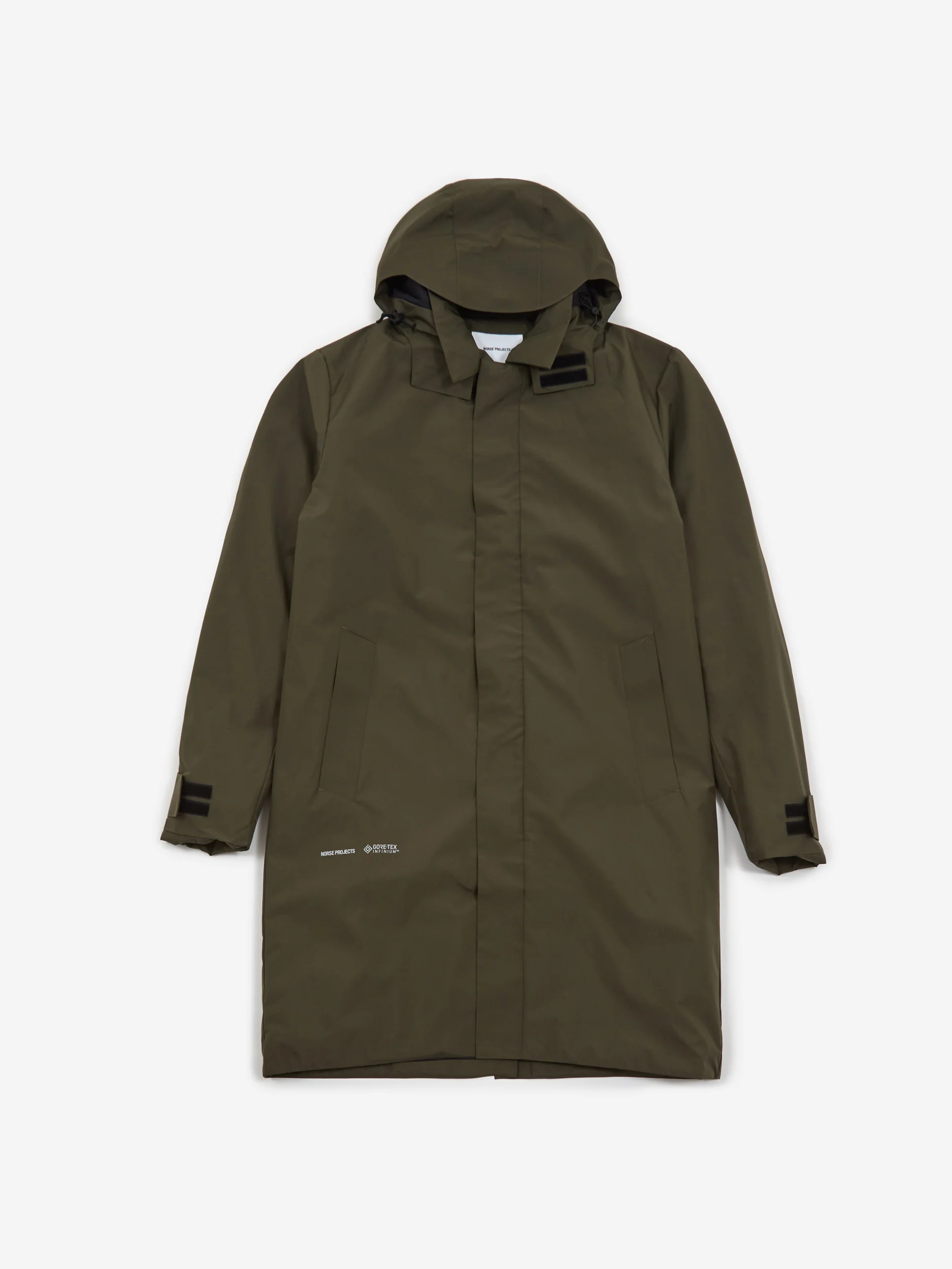 Norse Projects Thor Gore-Tex Infinium 2.0 Jacket - Ivy Green