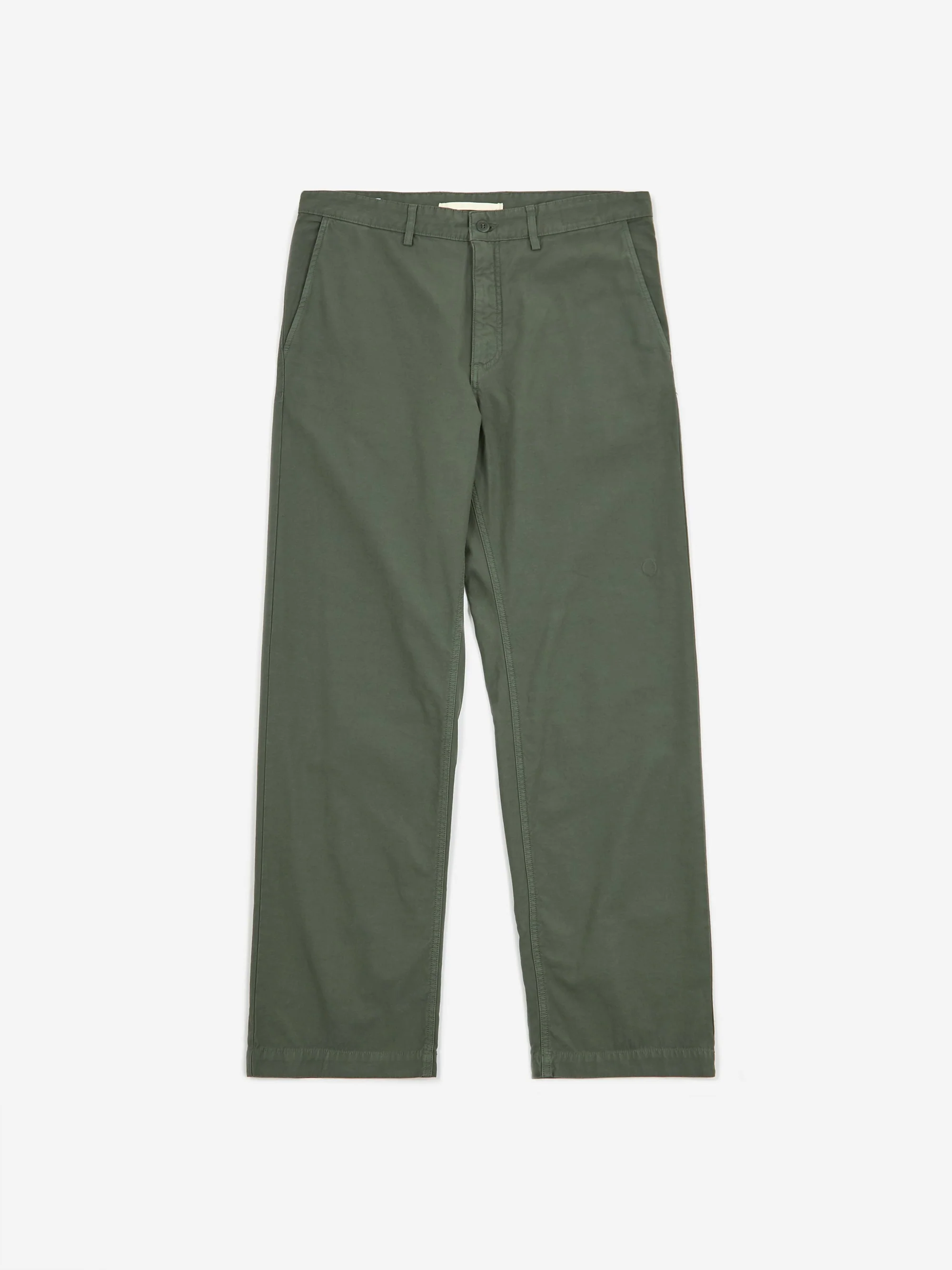 Norse Projects x Geoff McFetridge Lukas Backsatin Trouser - Thyme Green - Image 2