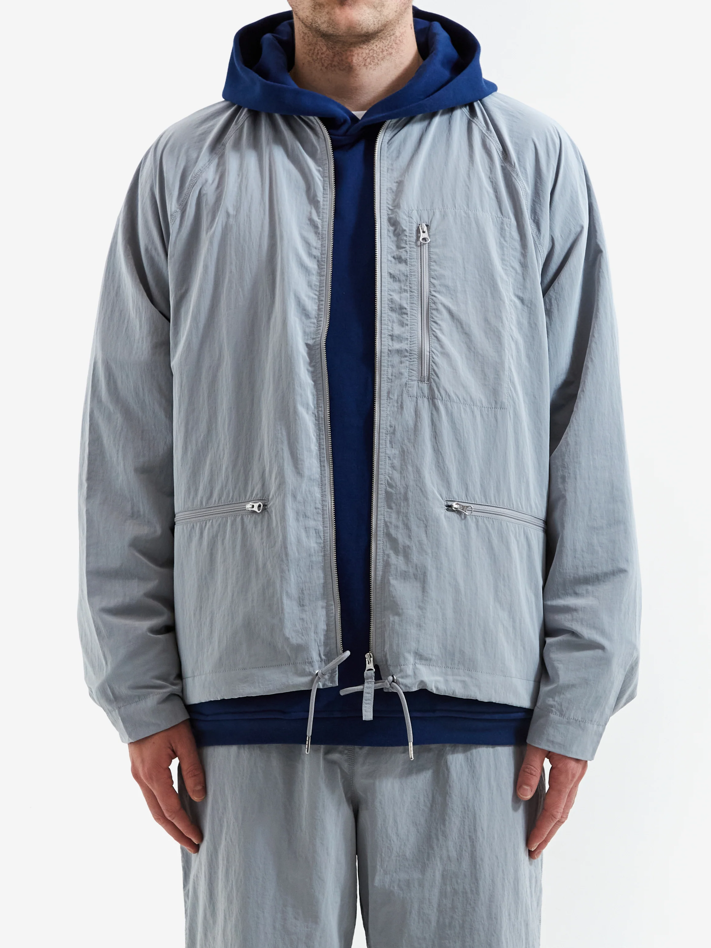Nothing Ripstop Tracksuit Jacket - Silver - Image 2