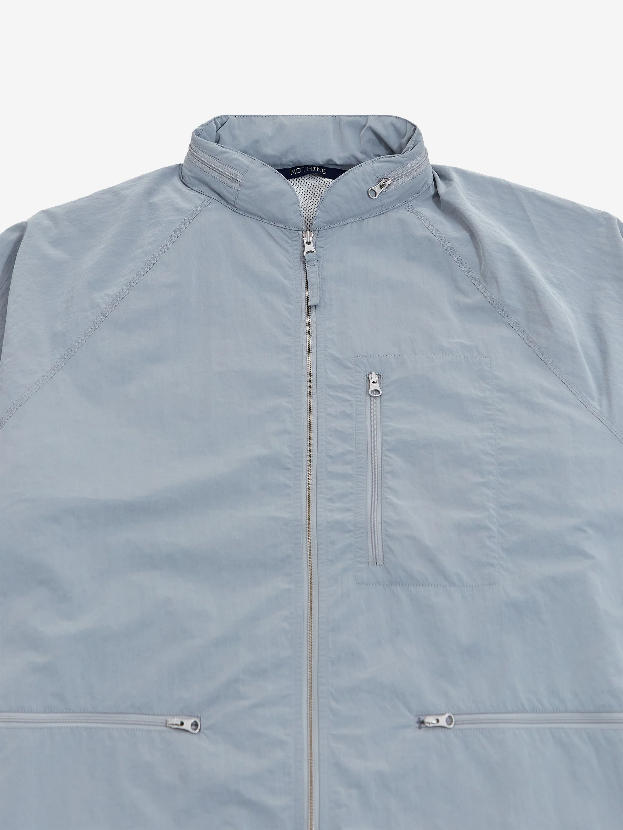 Nothing Ripstop Tracksuit Jacket - Silver - Image 3