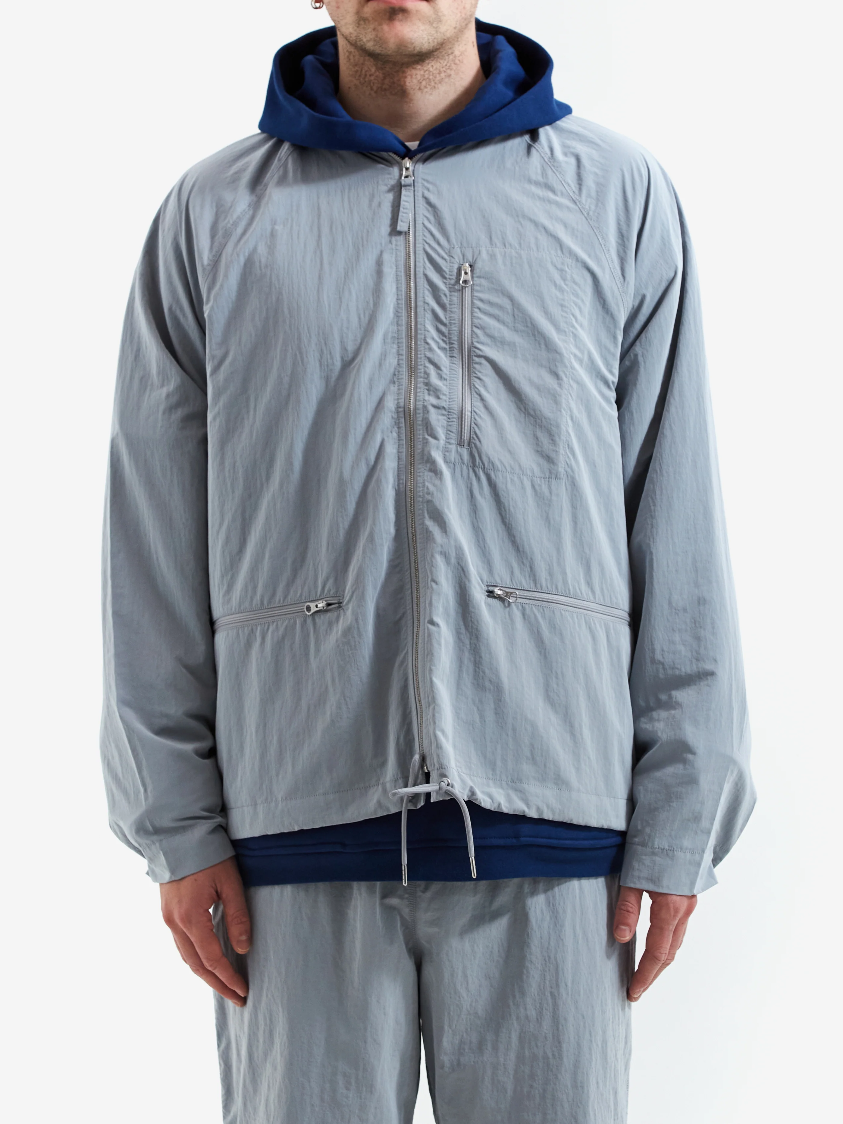 Nothing Ripstop Tracksuit Jacket - Silver - Image 5