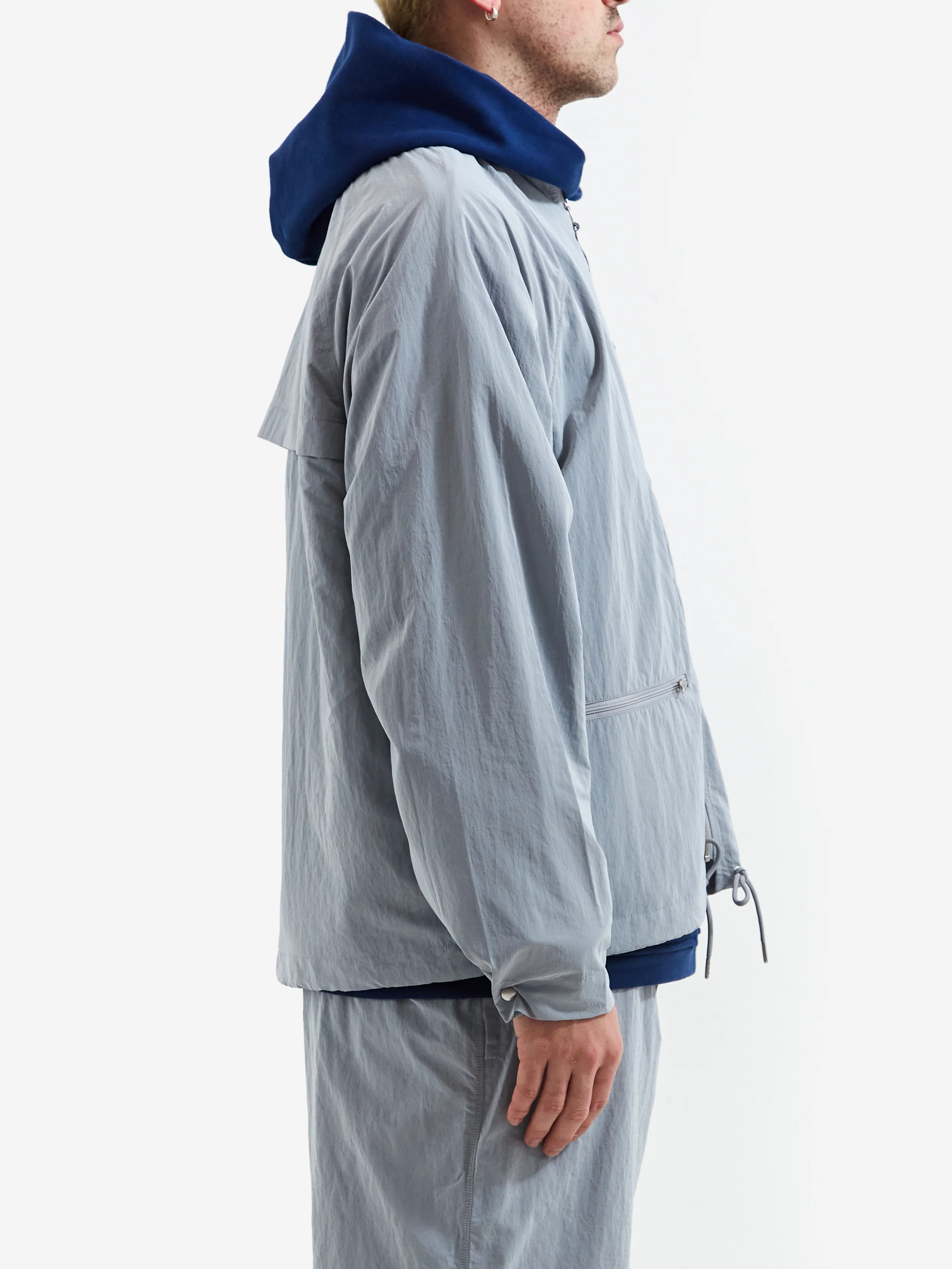 Nothing Ripstop Tracksuit Jacket - Silver - Image 7