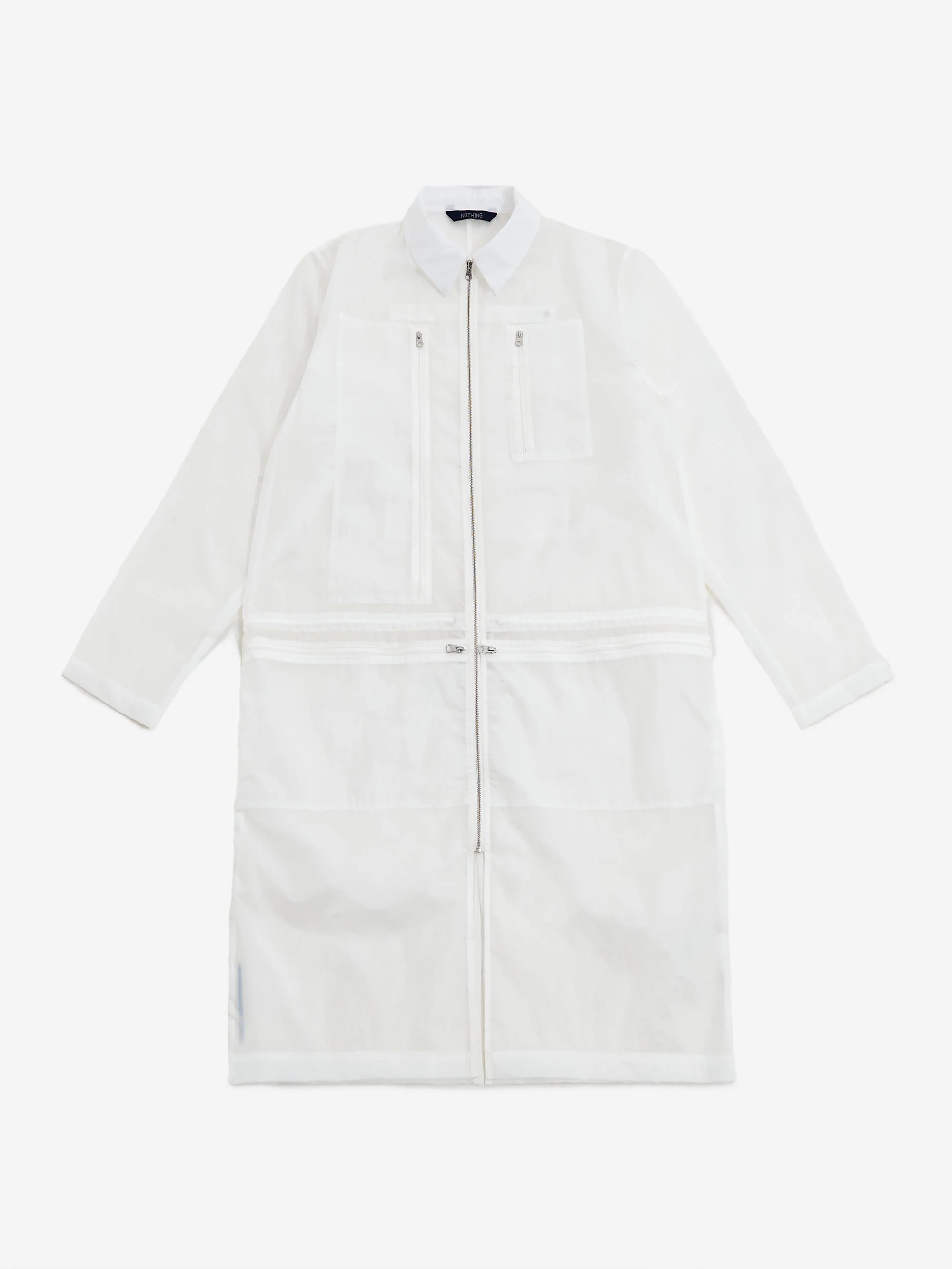 Nothing Transparent Labcoat - White