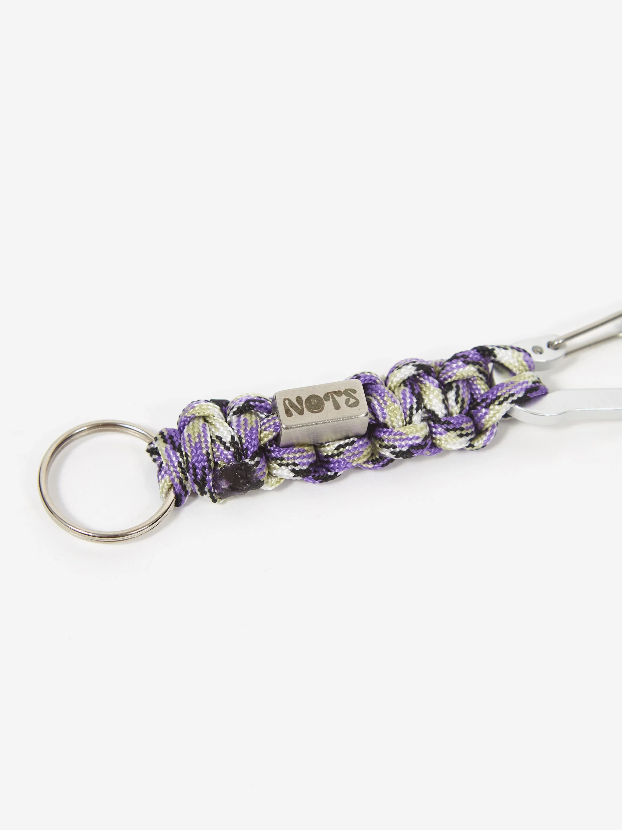 NOTS x Goodhood Carabiner Keyring Clip - Purple - Image 2