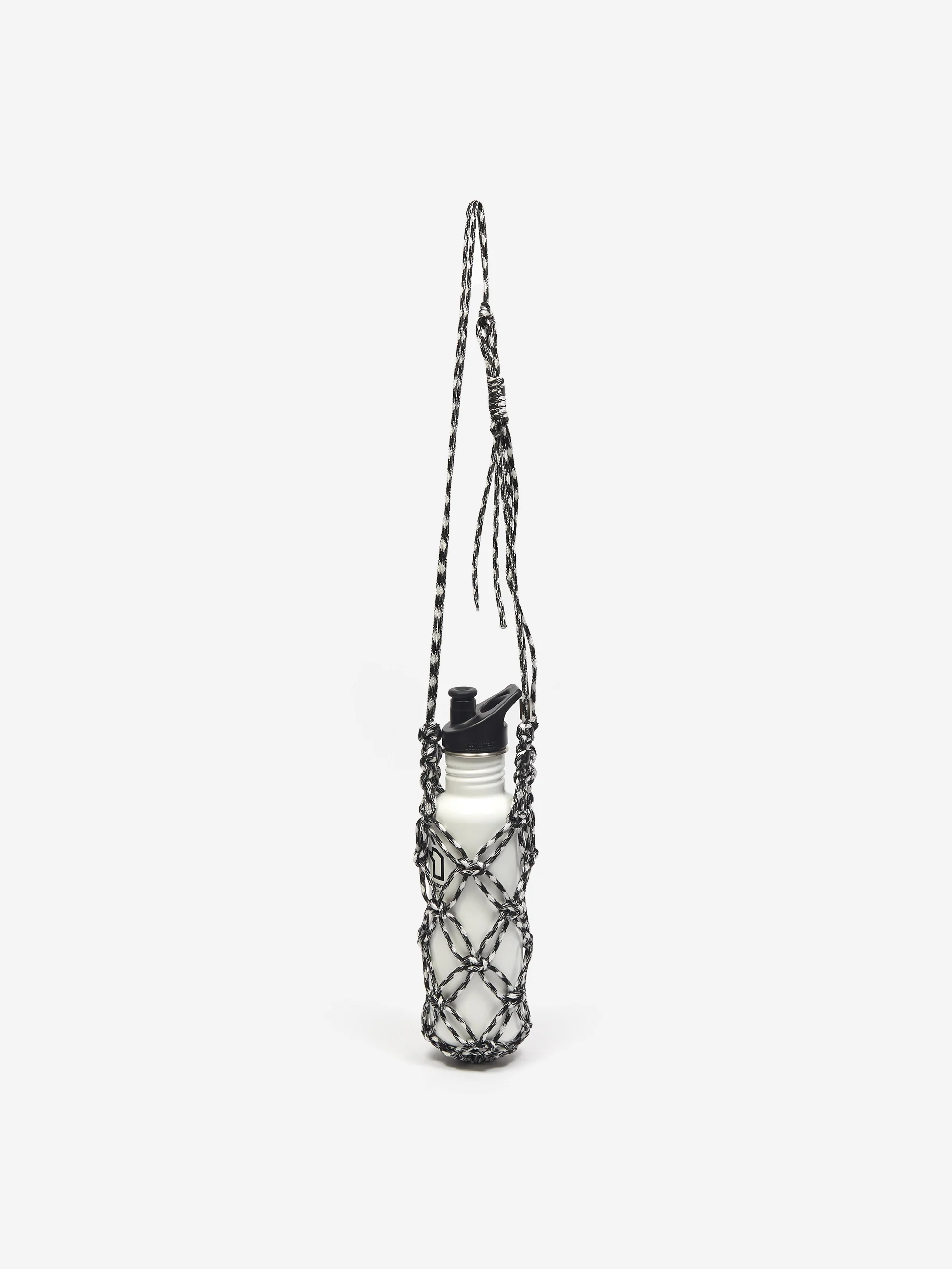 NOTS Handmade Bottle Sling Bag - Black/White