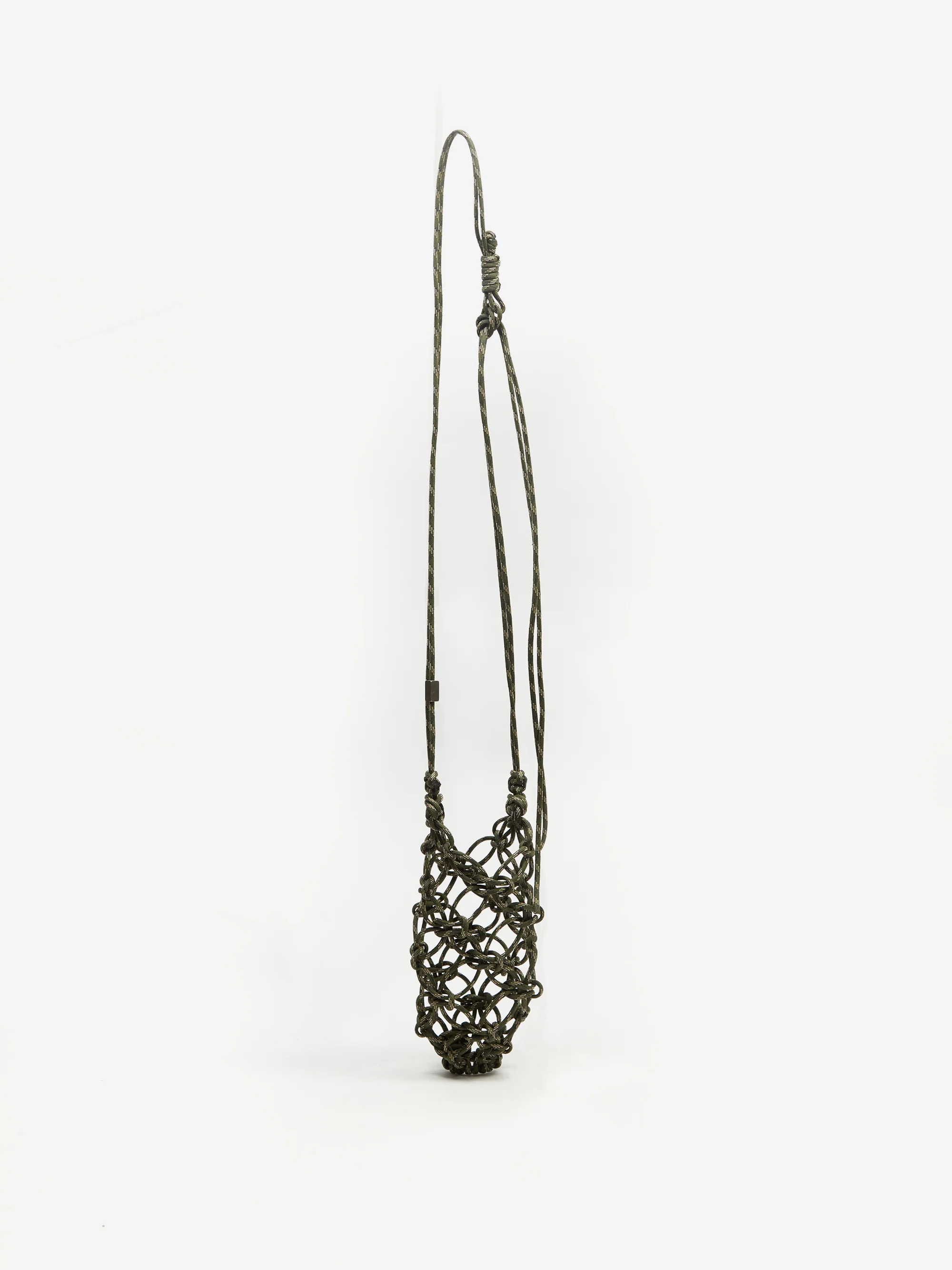 NOTS Handmade Bottle Sling Bag - Khaki - Image 4
