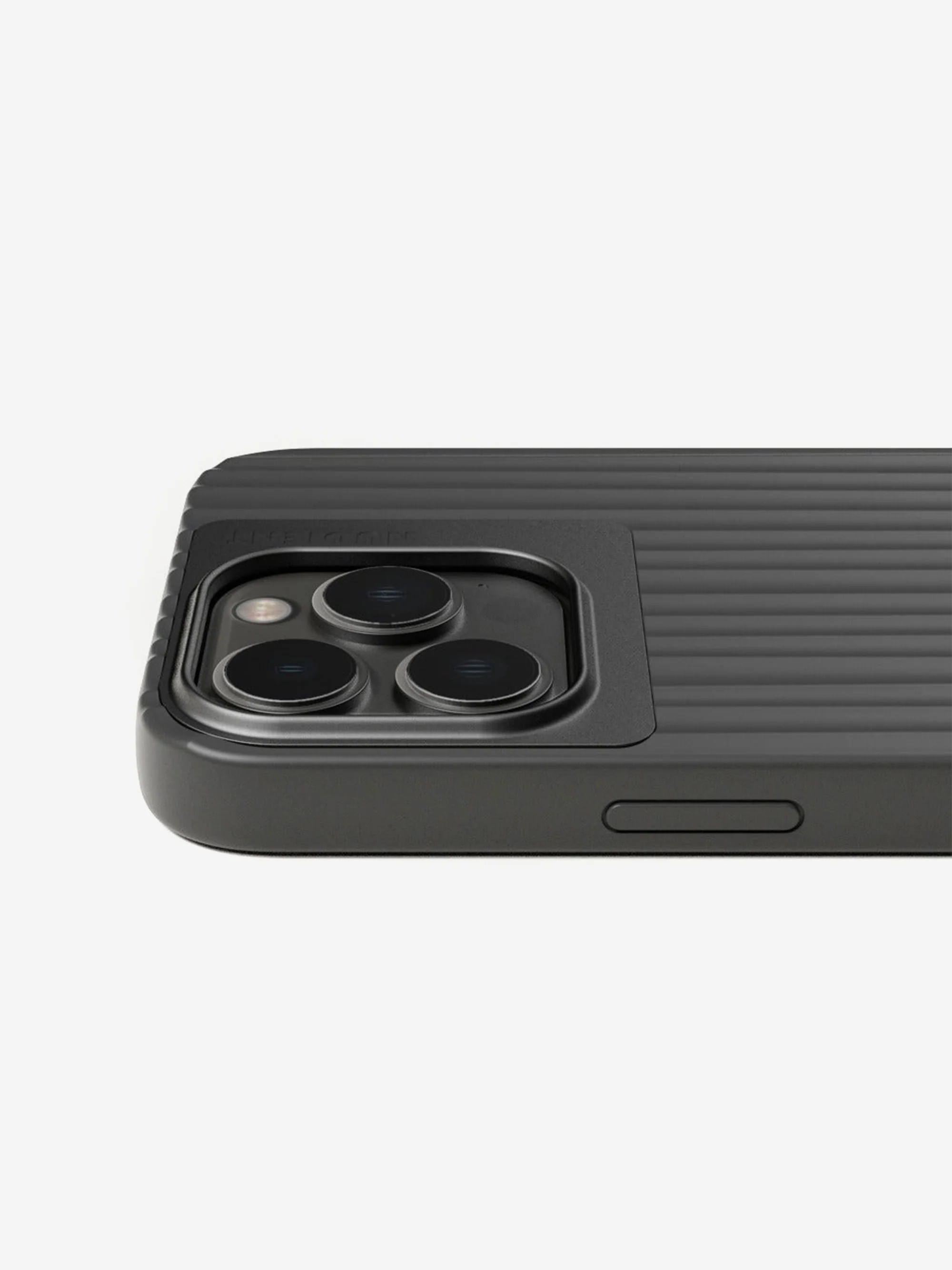 Nudient Bold Case iPhone 15 Pro Max (with MagSafe) - Storm Black - Image 3