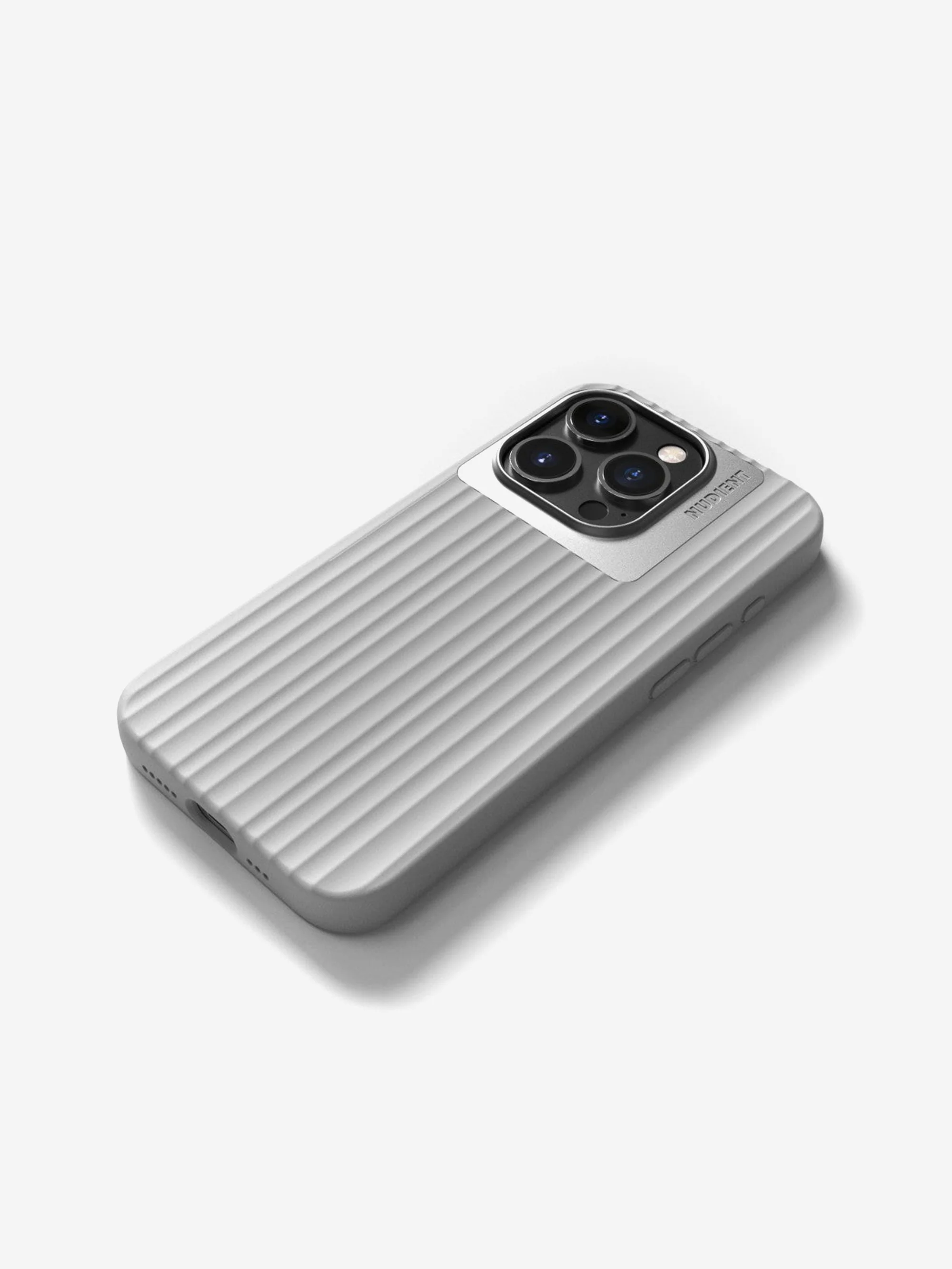 Nudient Bold Case iPhone 15 Pro - Urban Grey - Image 4
