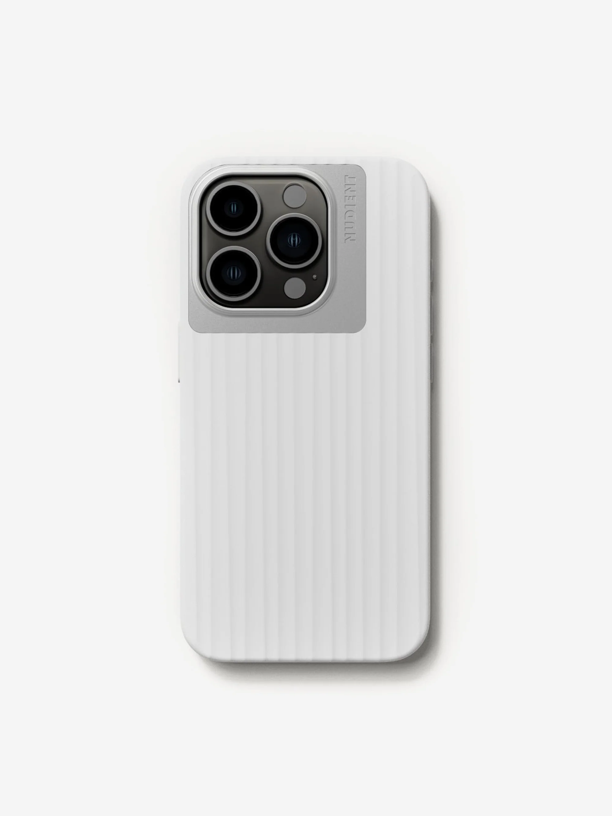 Nudient Bold Case iPhone 15 Pro (with MagSafe) - Chalk White