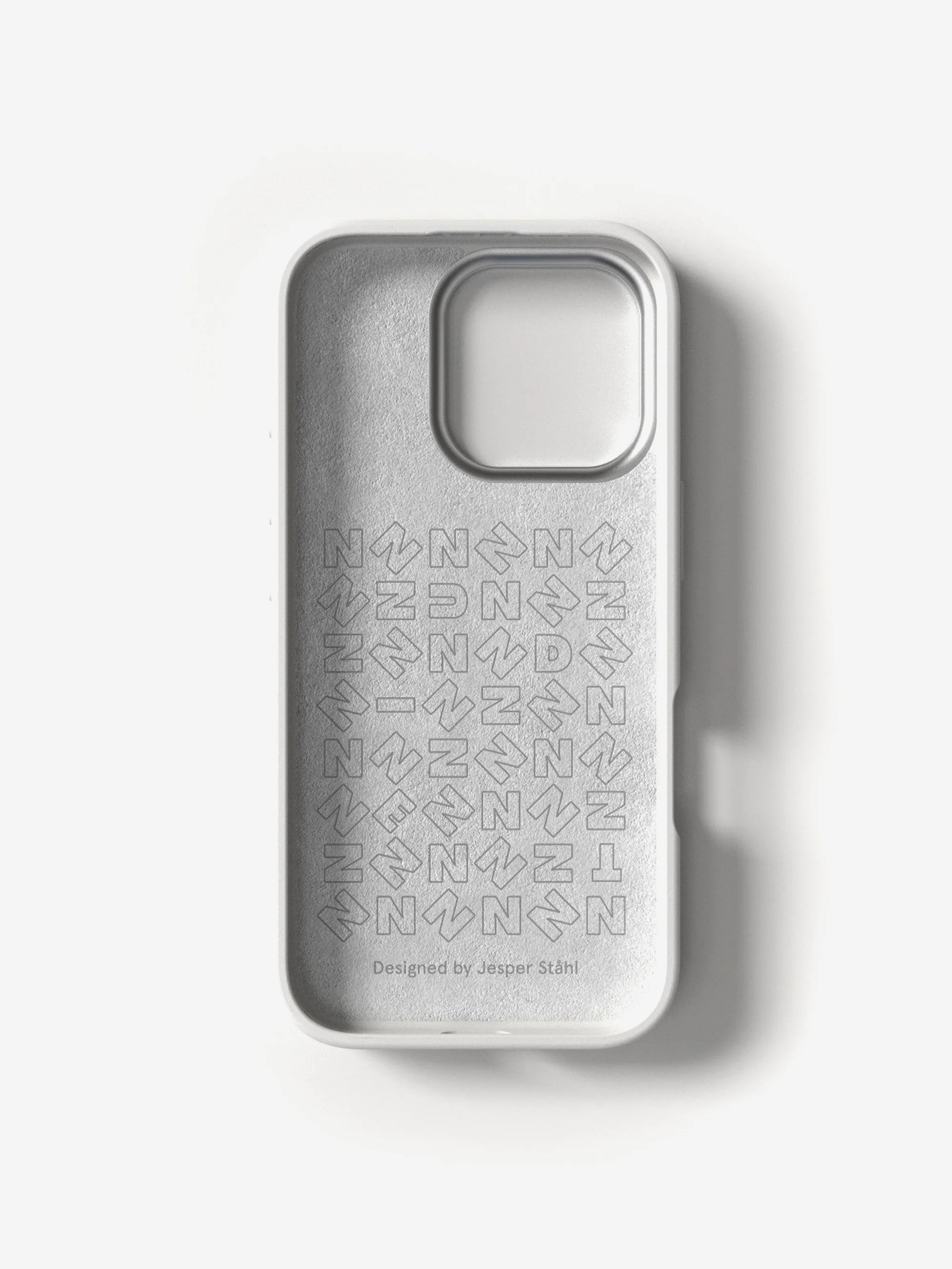 Nudient Bold Case iPhone 16 Pro - Chalk White - Image 3