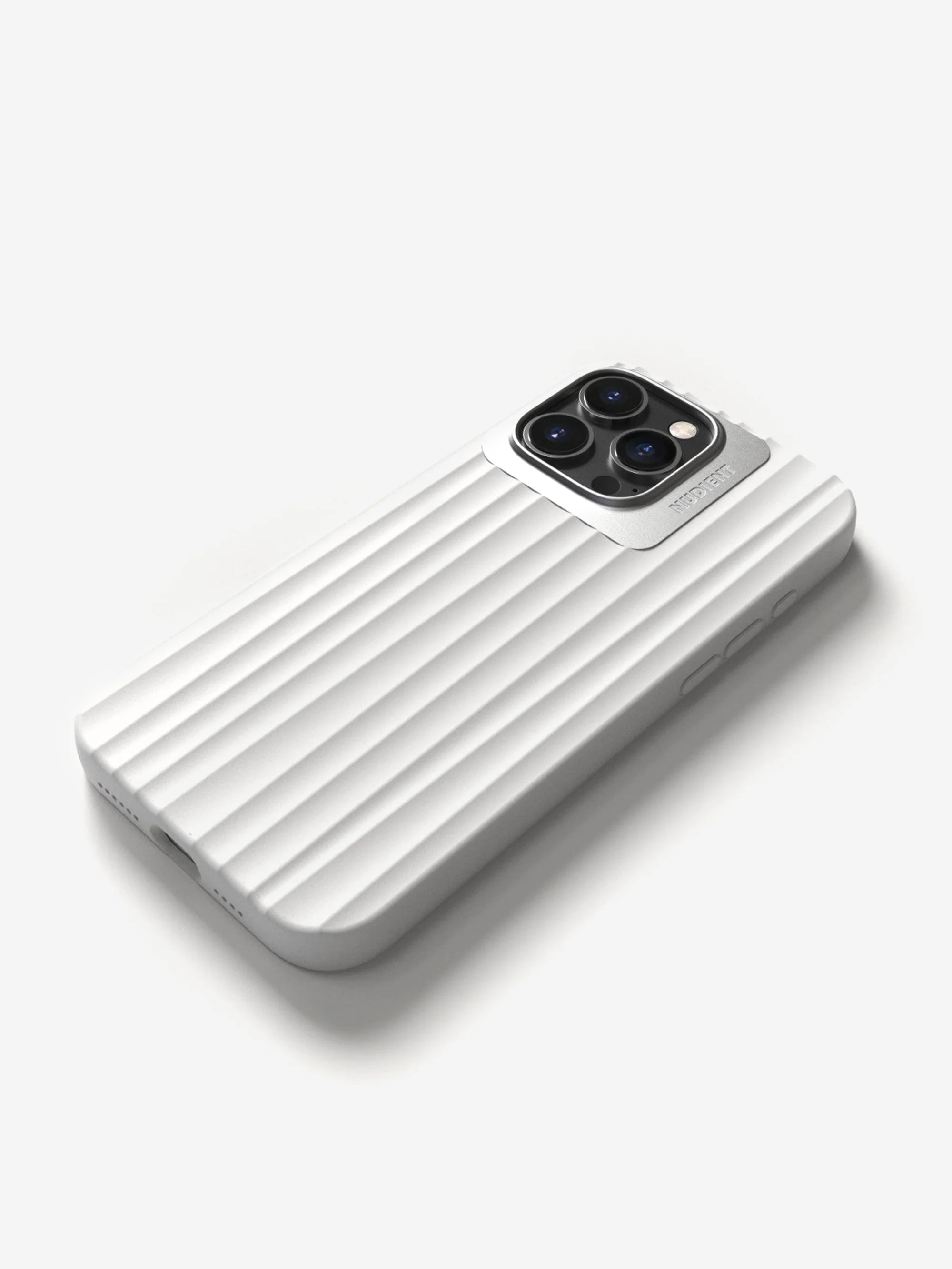 Nudient Bold Case iPhone 16 Pro Max - Chalk White - Image 2