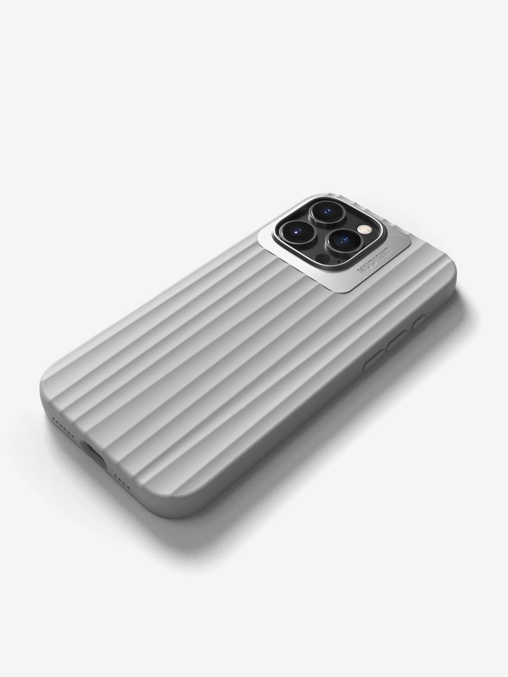 Nudient Bold Case iPhone 16 Pro Max - Urban Grey - Image 2