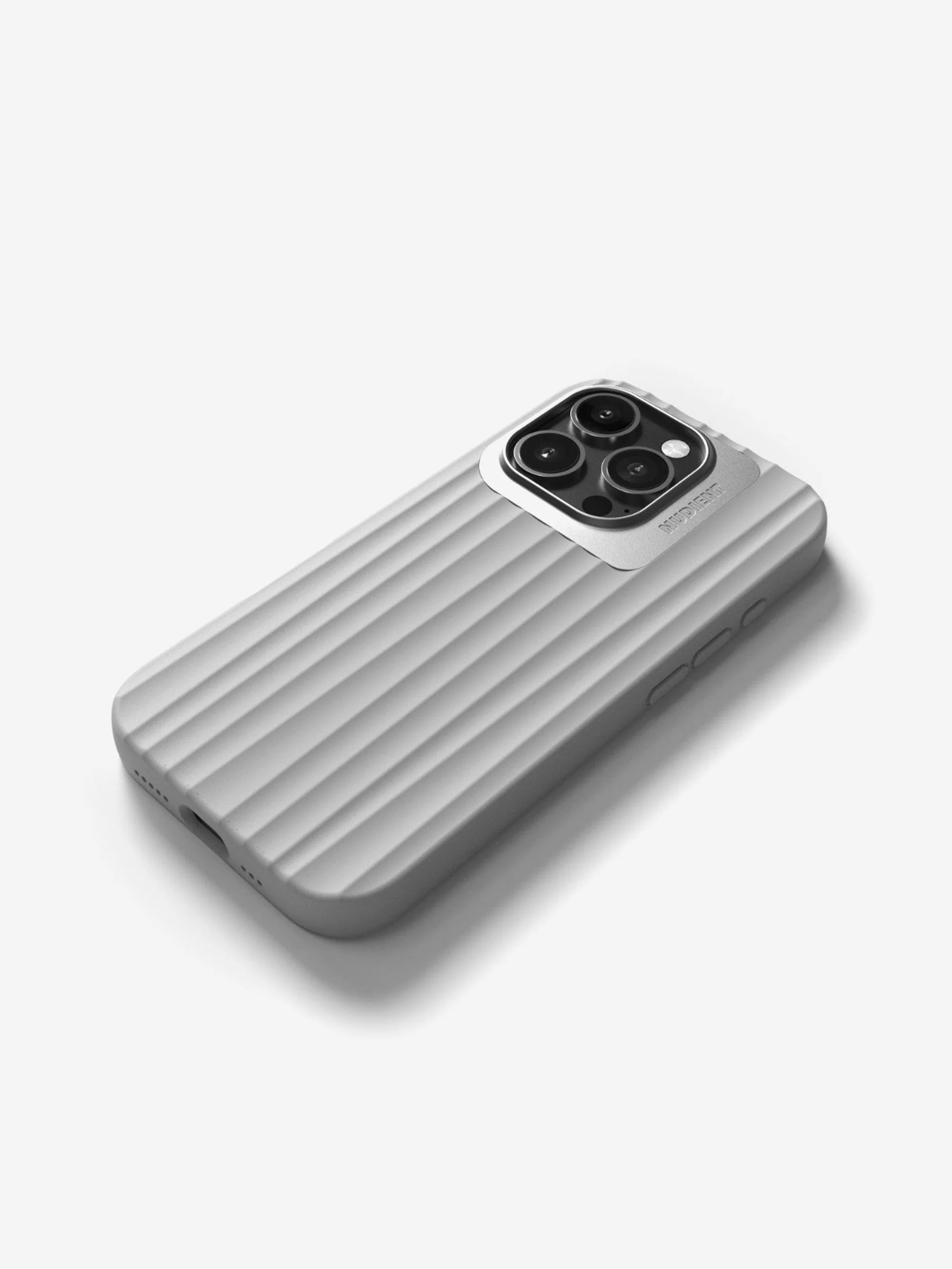 Nudient Bold Case iPhone 16 Pro - Urban Grey - Image 2