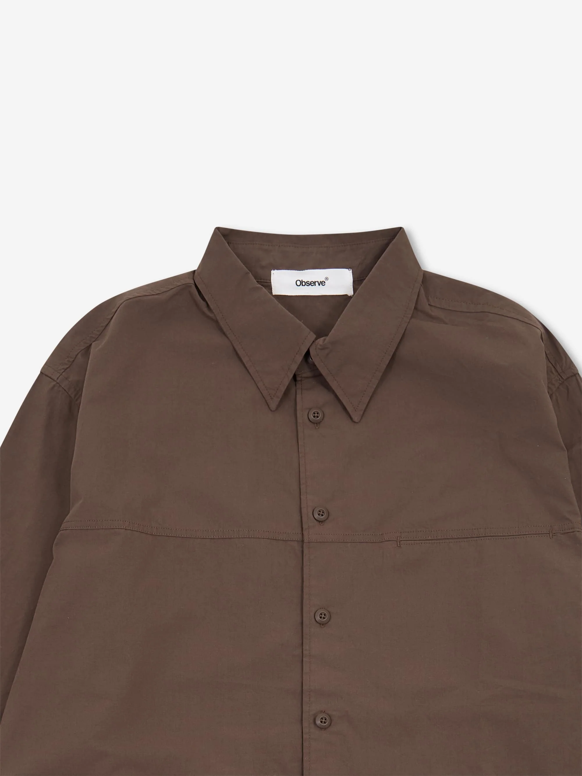 Observe Loop Shirt - Brown - Image 3