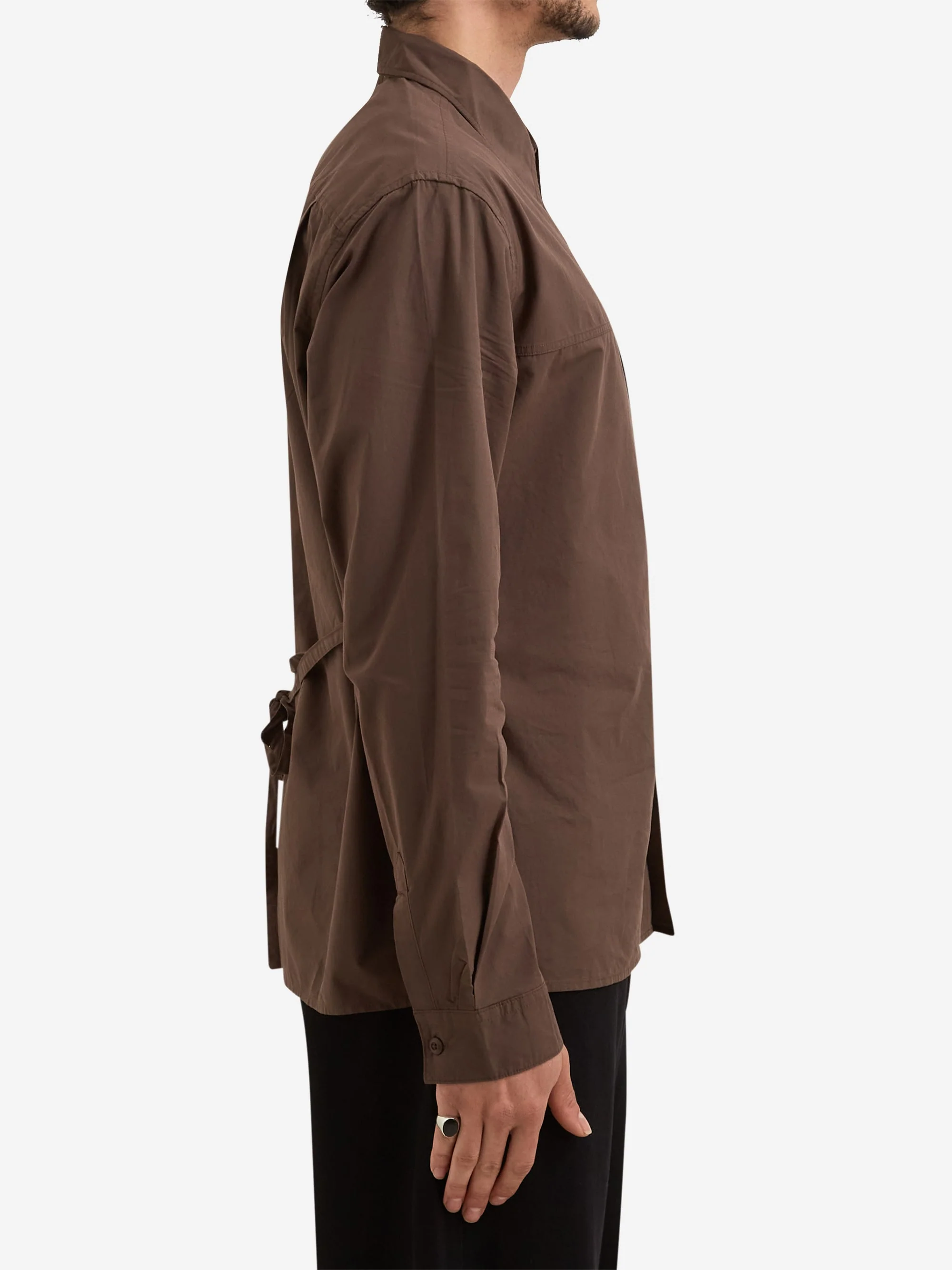 Observe Loop Shirt - Brown - Image 5