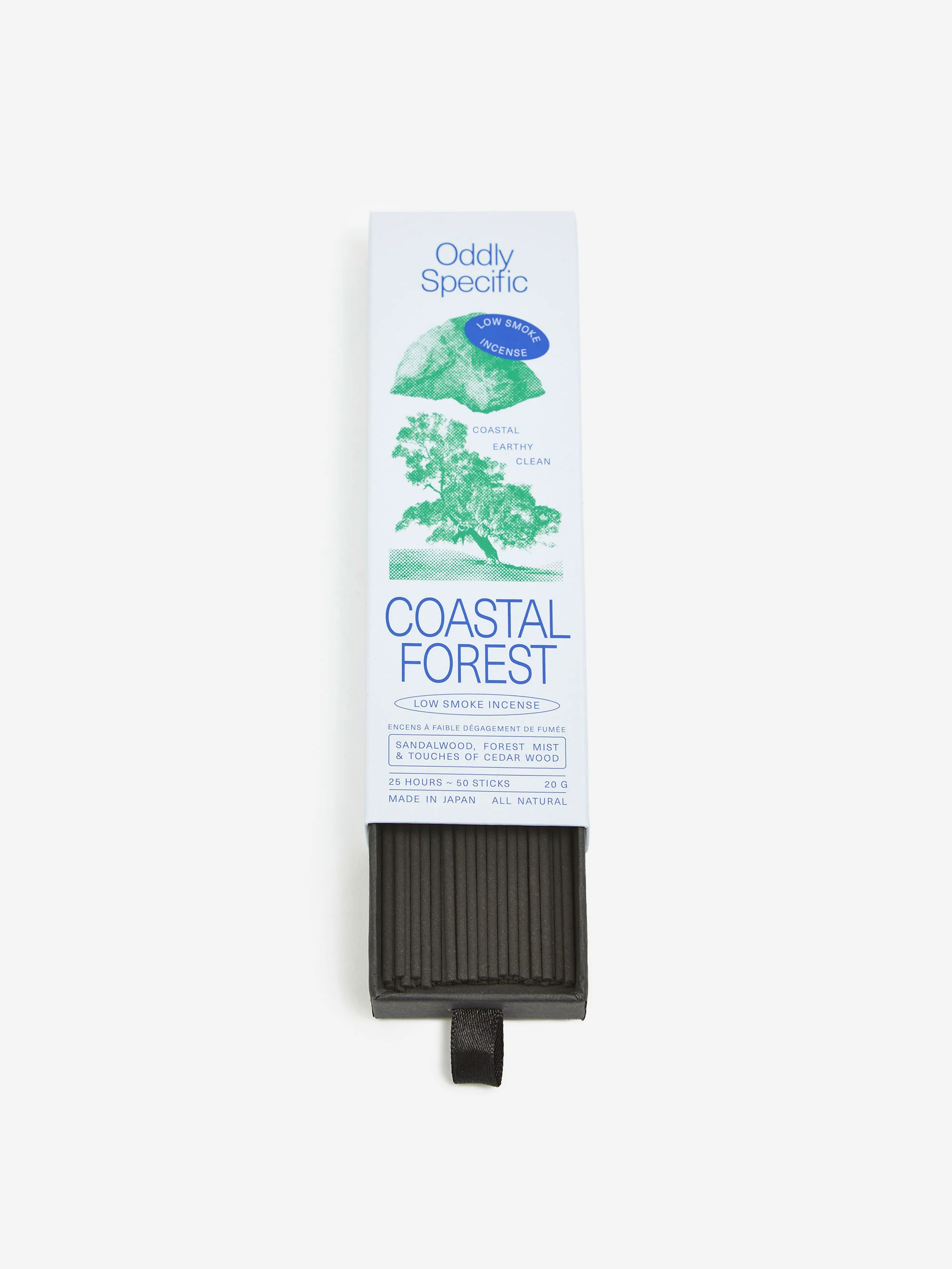 Oddly Specific Low Smoke Japanese Incense - Coastal Forest - Image 2