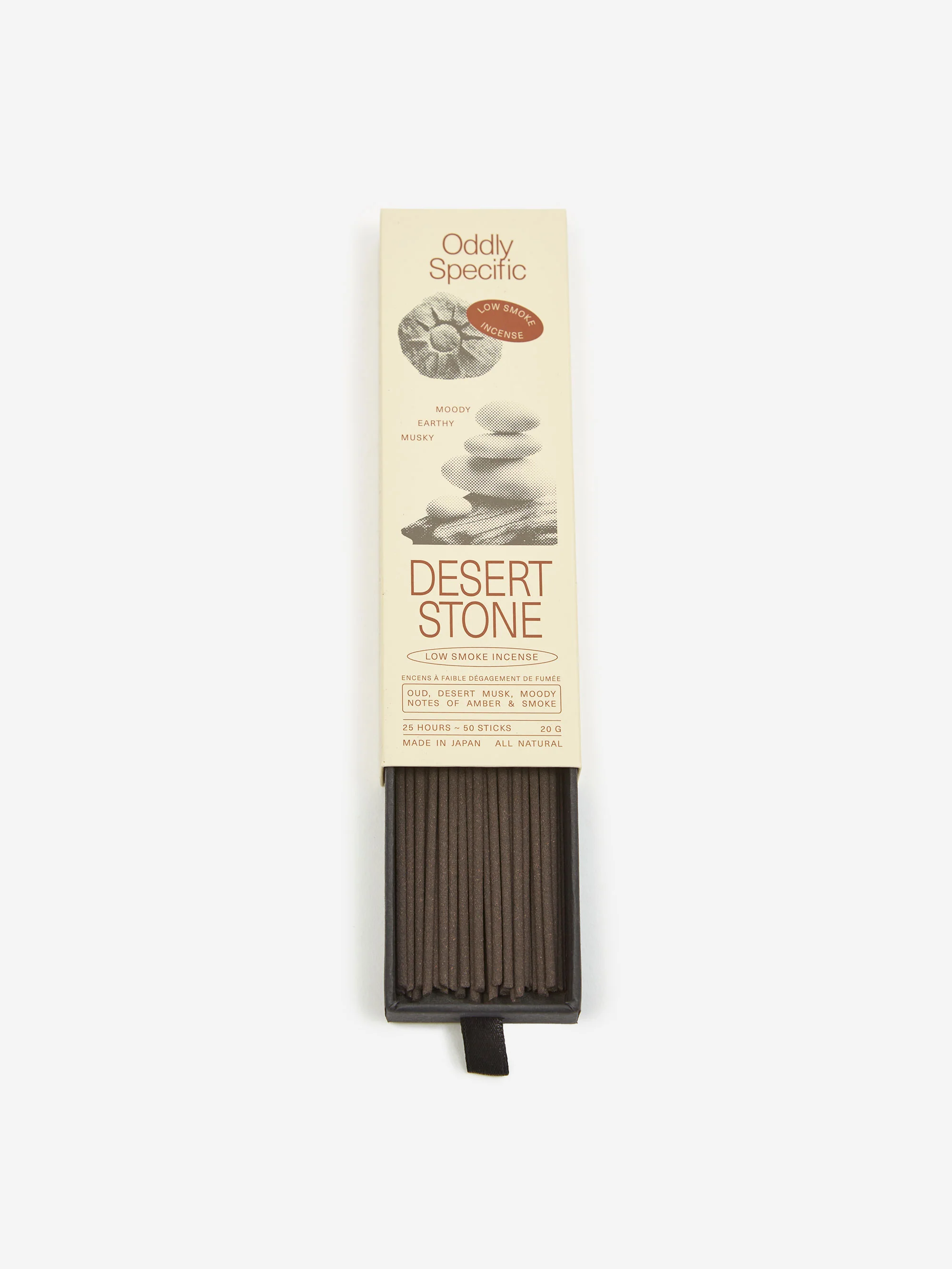 Oddly Specific Low Smoke Japanese Incense - Desert Stone - Image 2