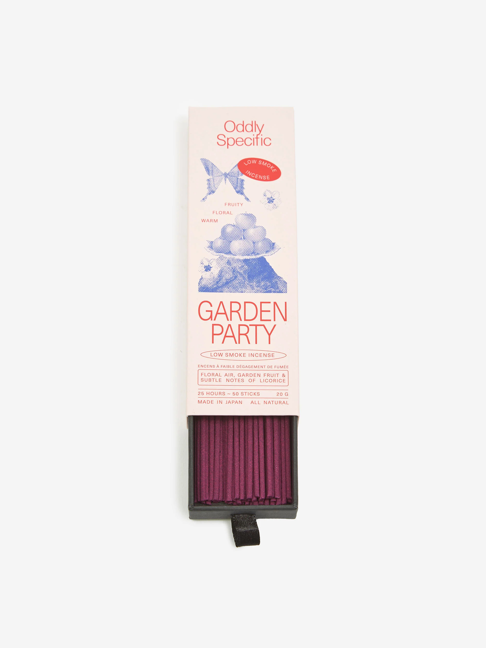 Oddly Specific Low Smoke Japanese Incense - Garden Party - Image 2